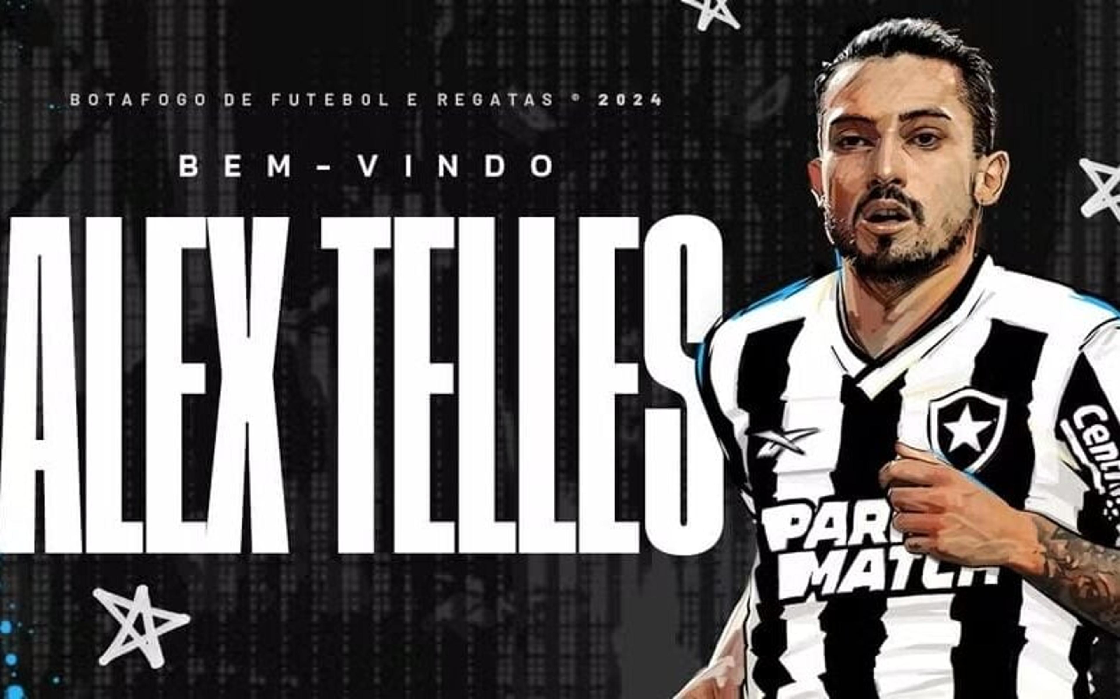 Botafogo anuncia contratação de Alex Telles