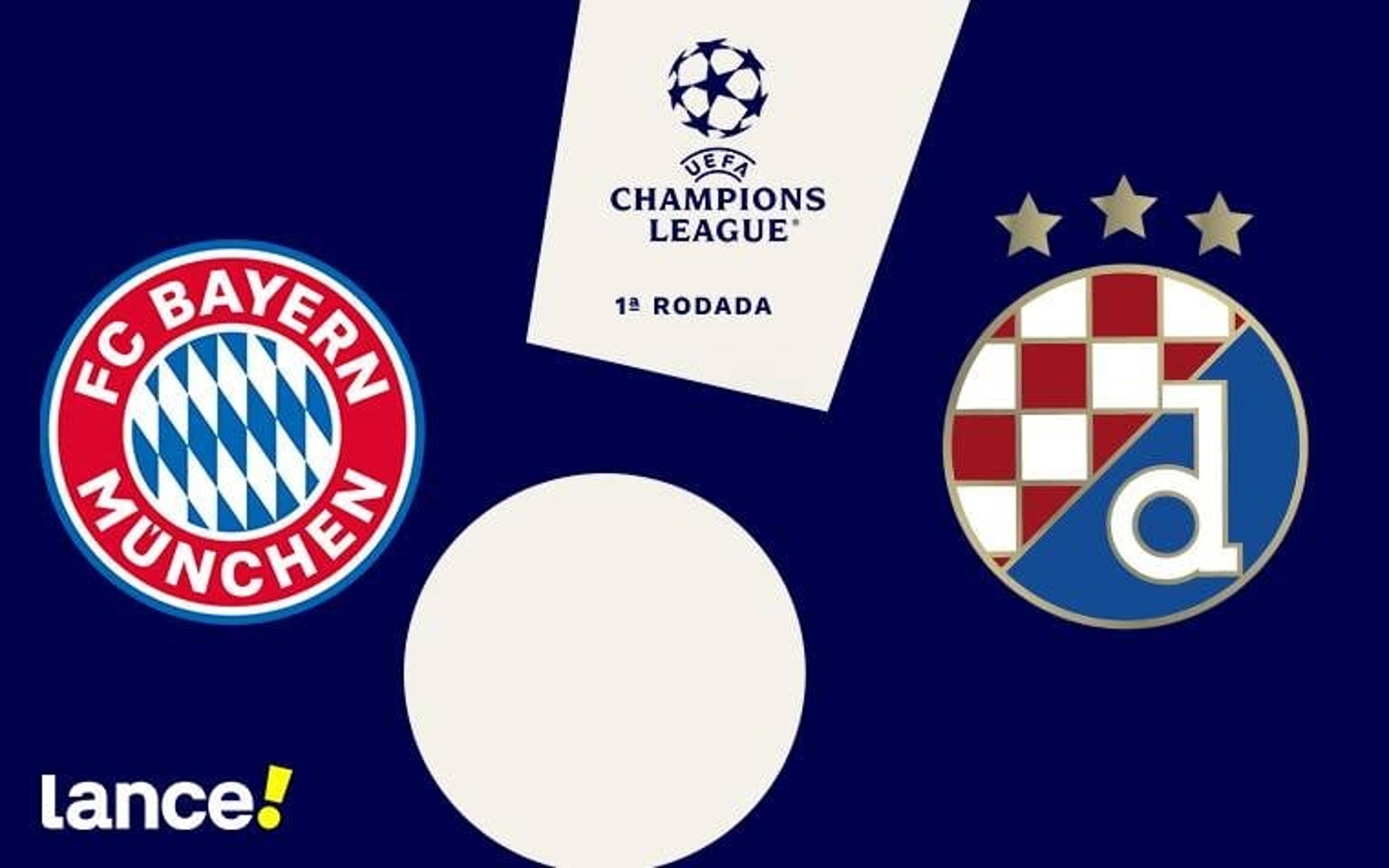 Bayern x Dínamo Zagreb: onde assistir ao vivo, horário e escalações do jogo pela Champions League