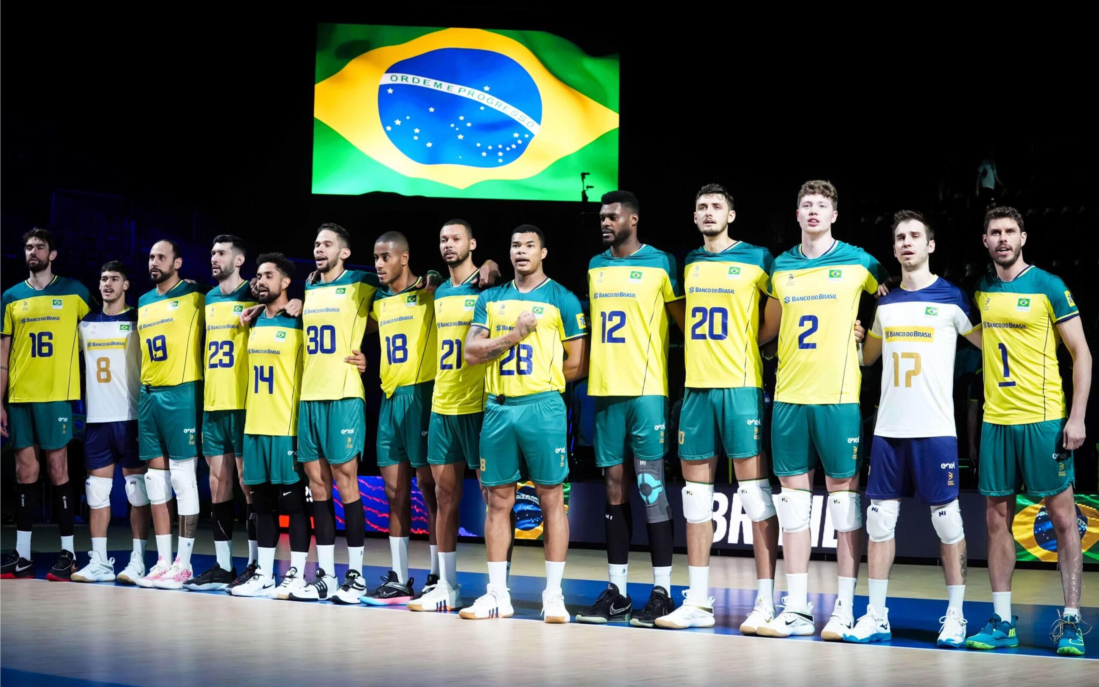 Conheça os adversários da seleção masculina de volêi no Mundial de 2025