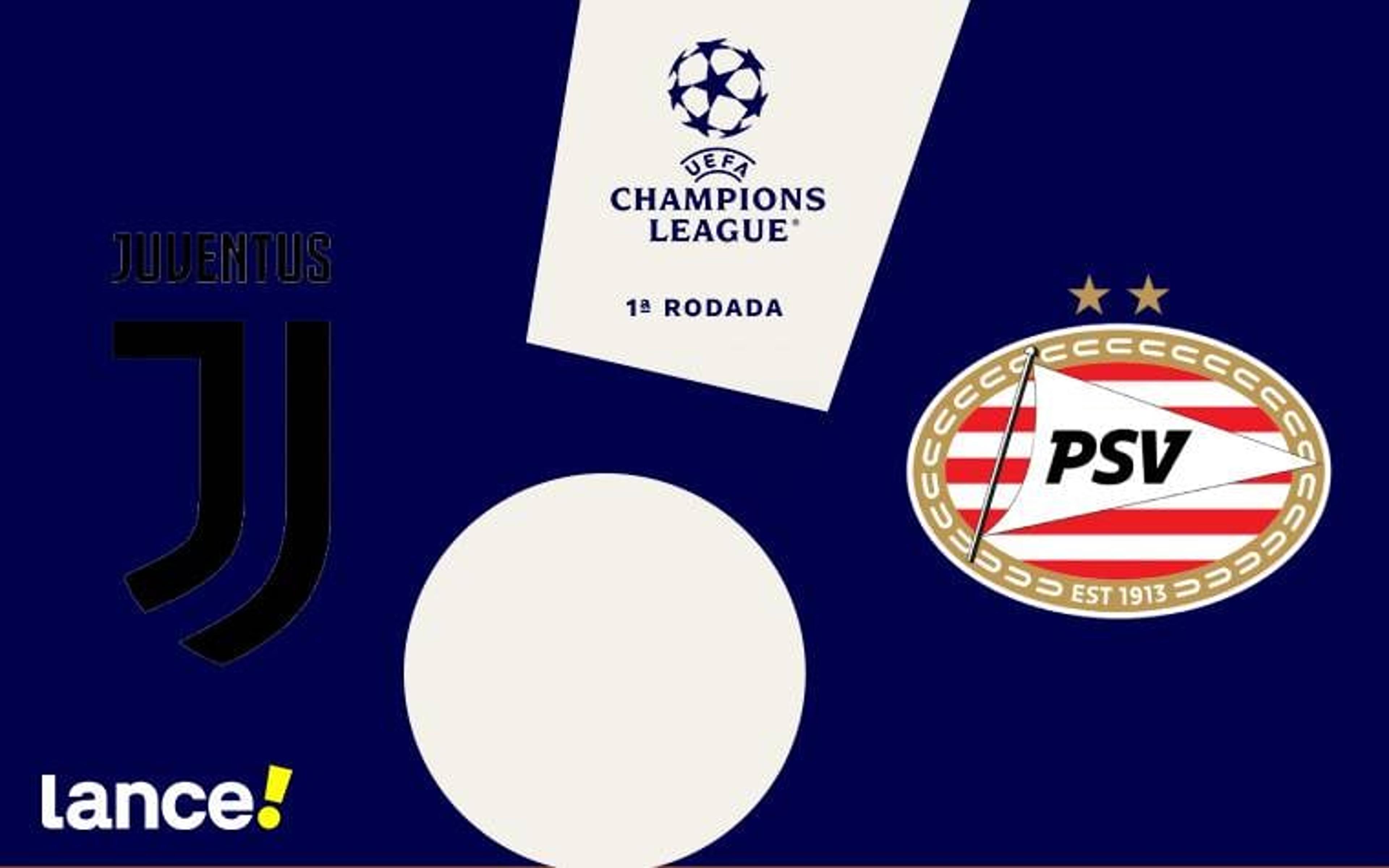 Juventus x PSV: onde assistir, horário e prováveis escalações do jogo pela 1ª rodada da Champions League