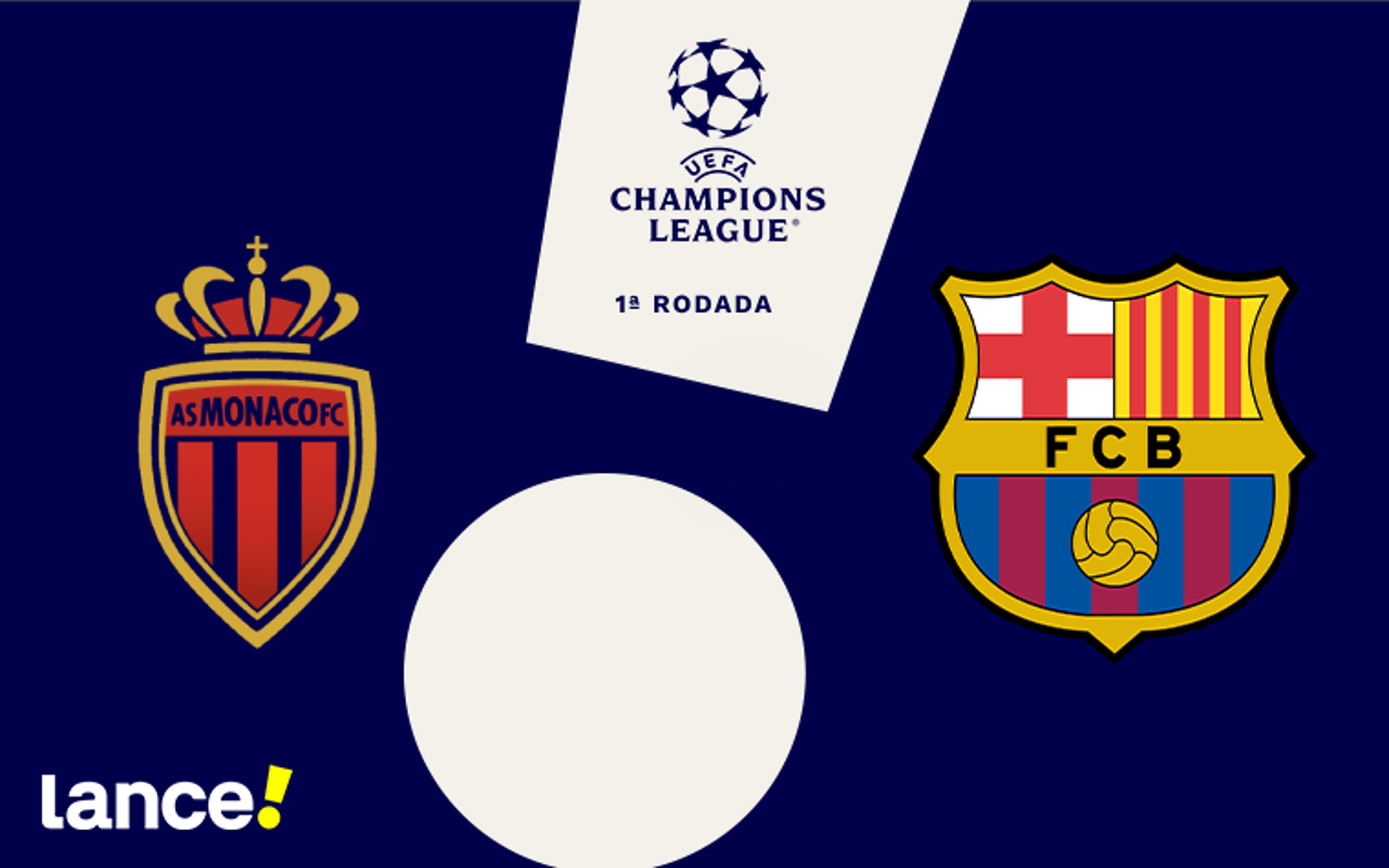 Monaco x Barcelona: onde assistir ao vivo, horário e escalações pela Champions League