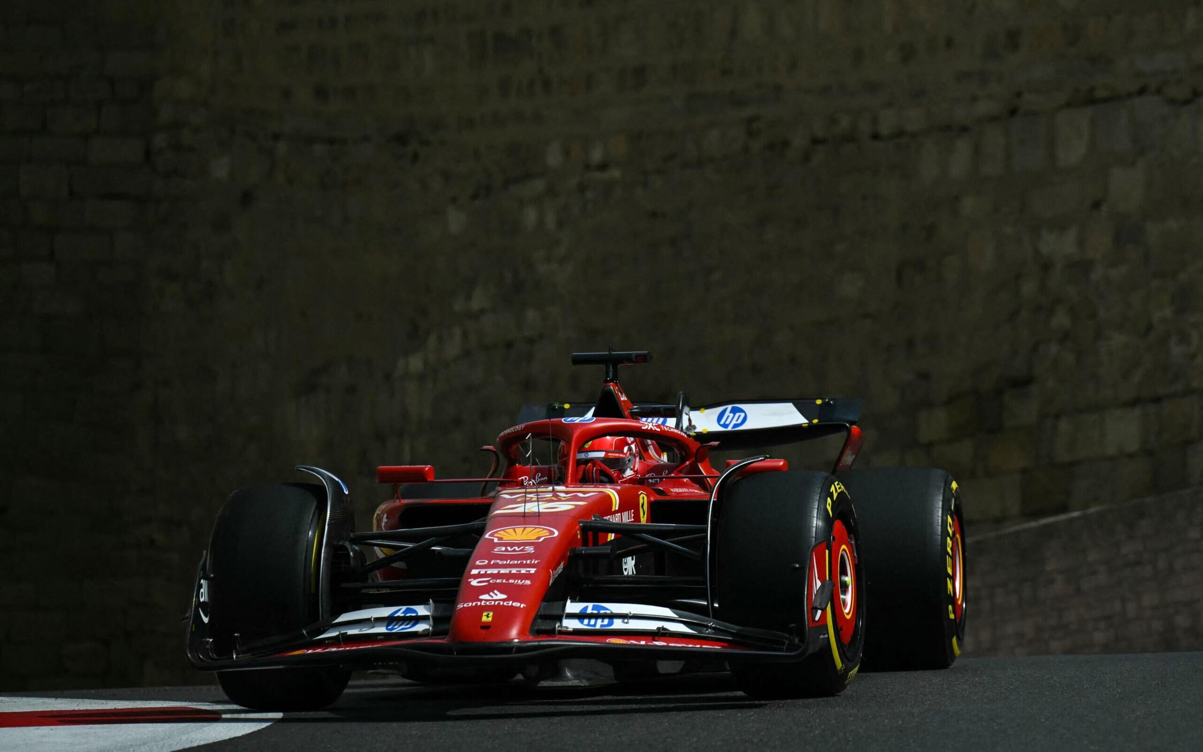 F1: Leclerc se recupera de batida no TL1 e lidera treino livre 2 do GP do Azerbaijão por 0s006