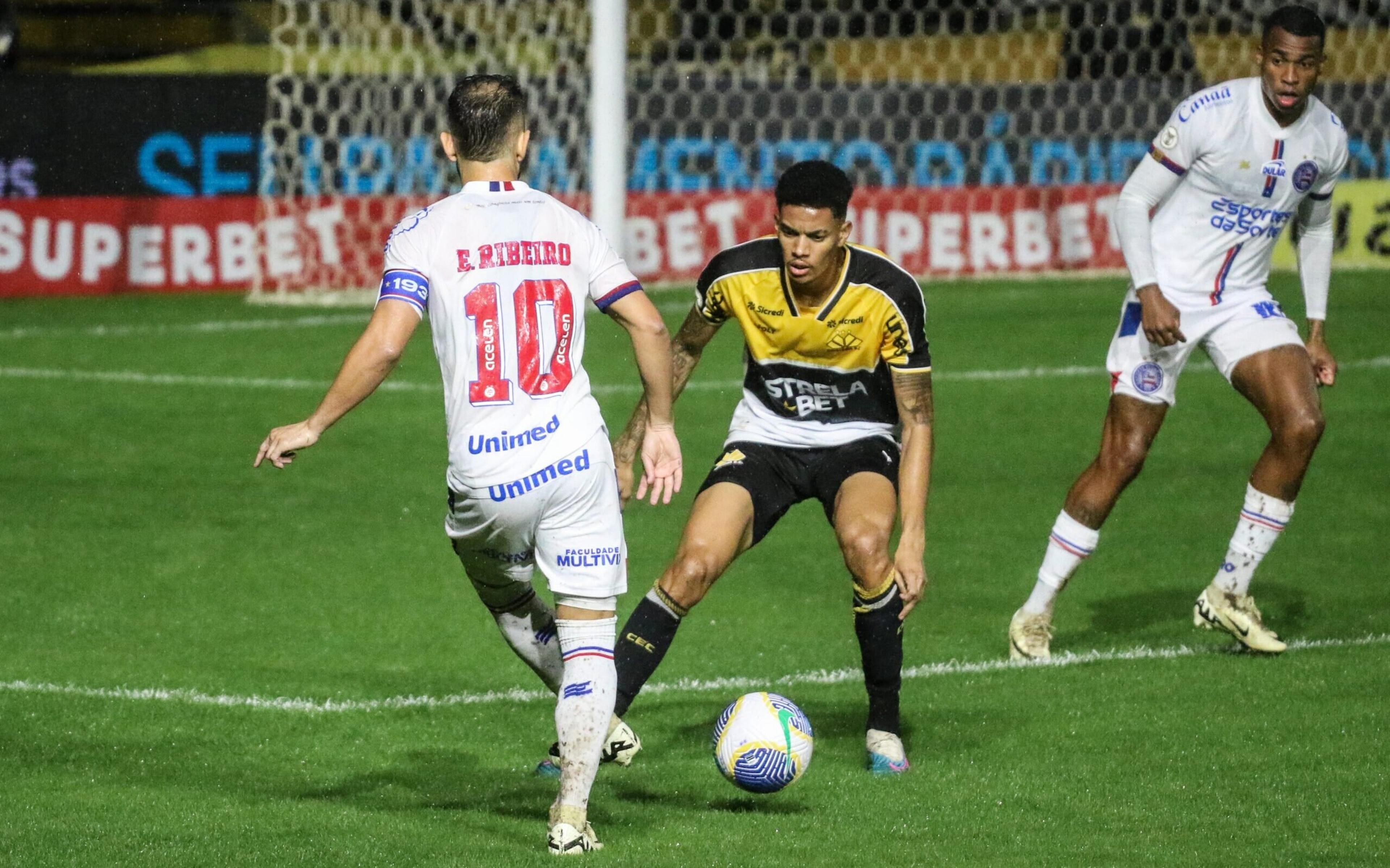 Bahia x Criciúma: onde assistir, horário e prováveis escalações do jogo pelo Brasileirão