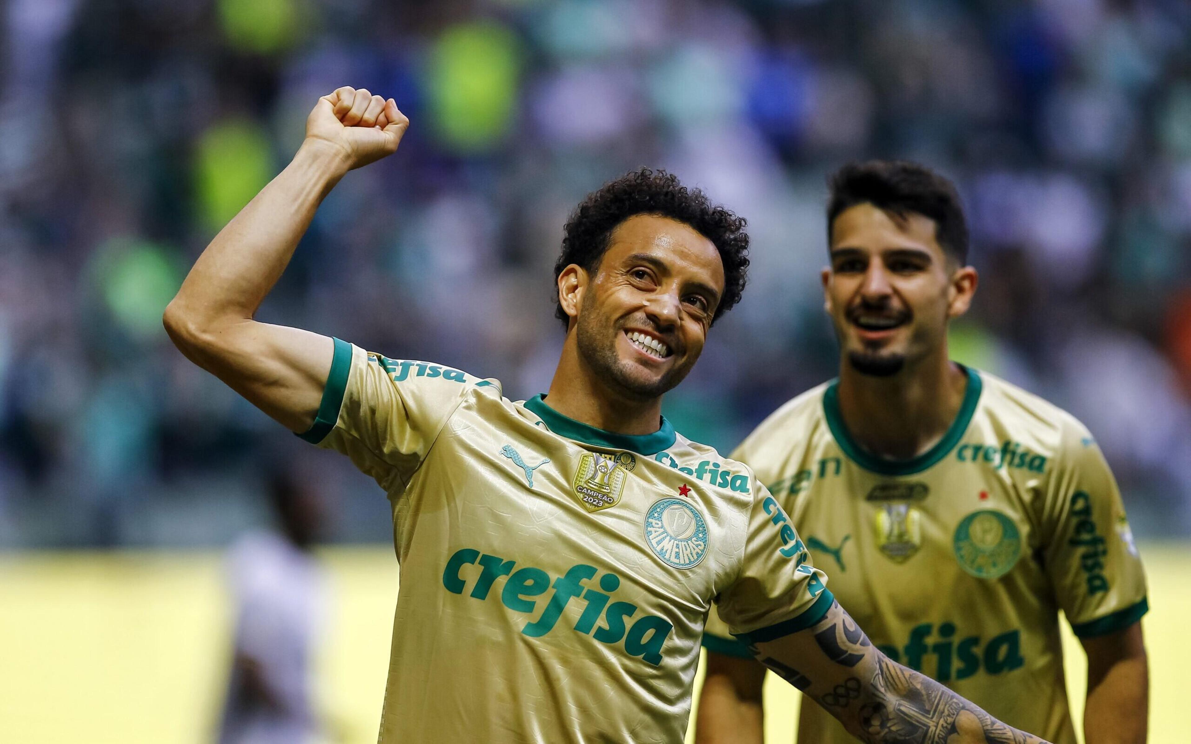 Deixou chegar! Palmeiras atropela Criciúma e encosta na liderança do Brasileirão