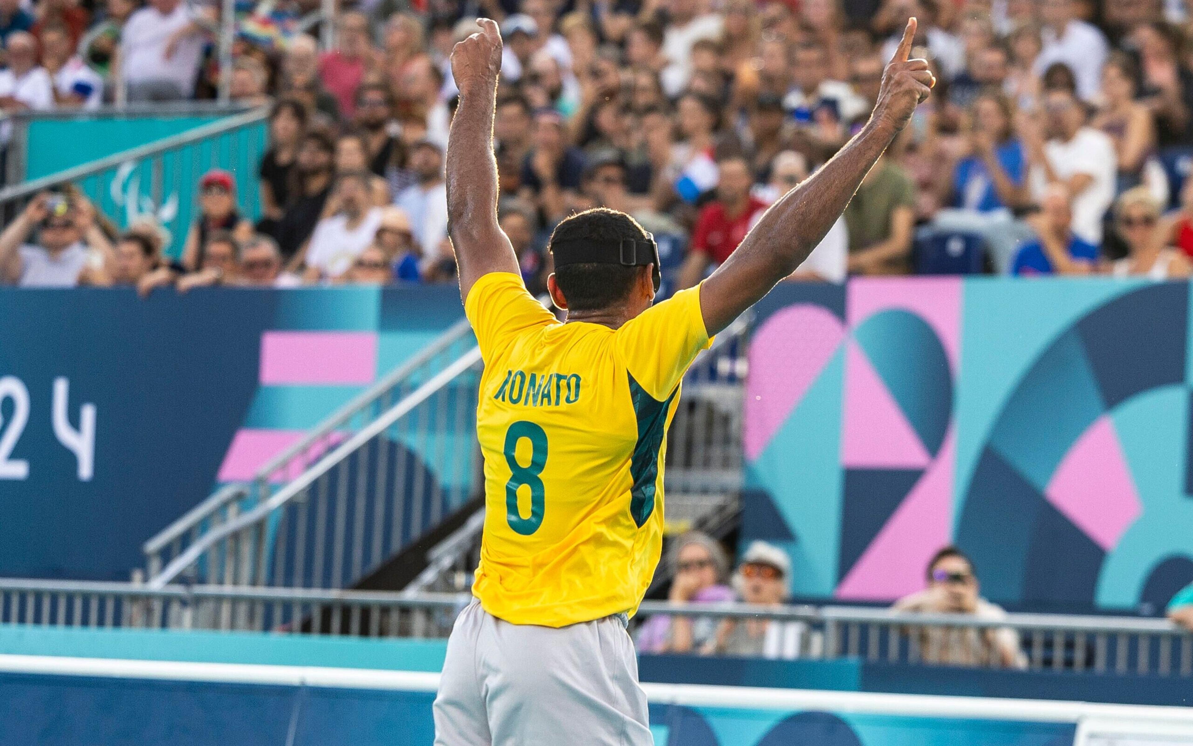 Paralimpíadas: Brasil vence a França e segue invicto no futebol de cegos