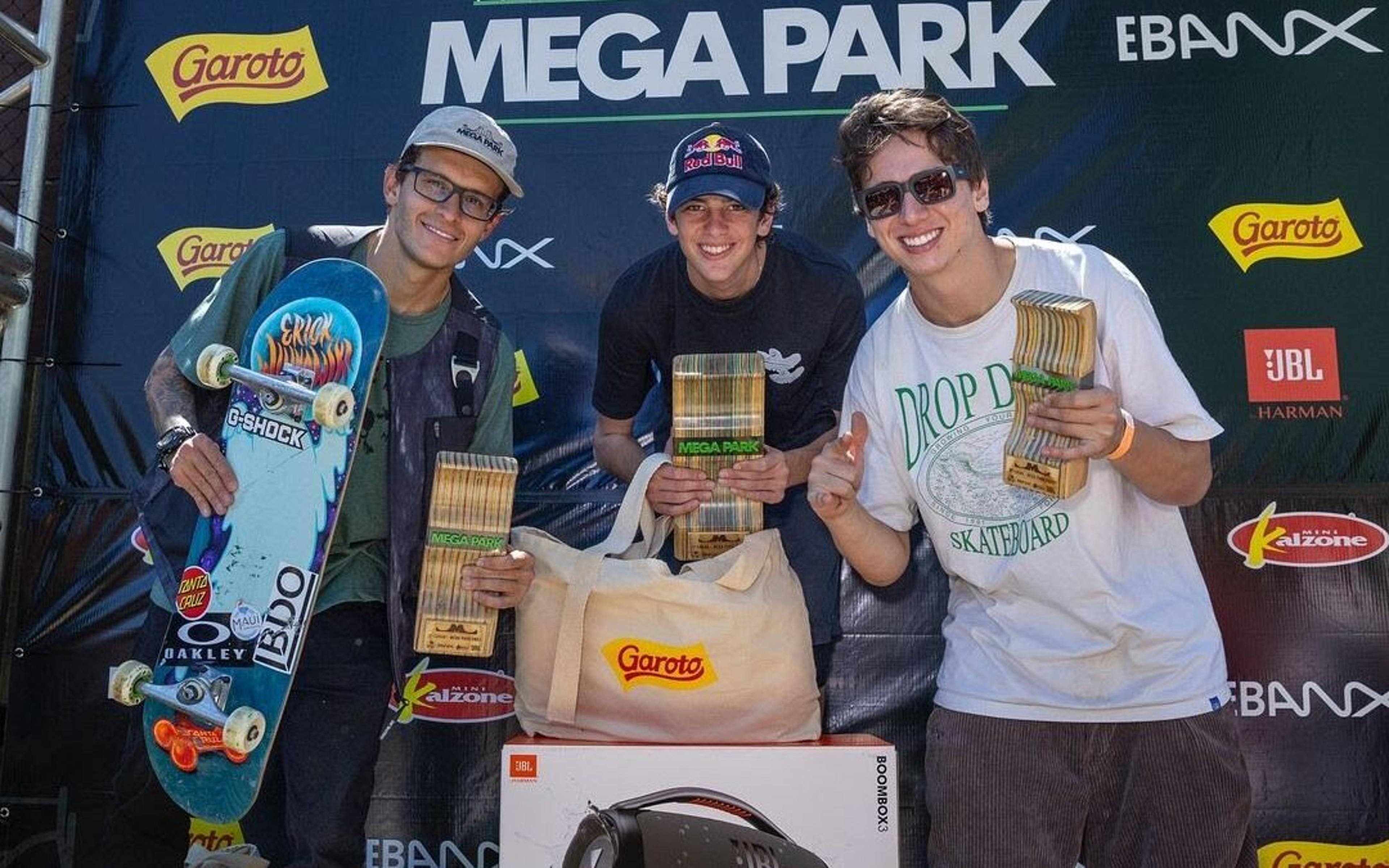 Gui Khury é tricampeão do MegaPark