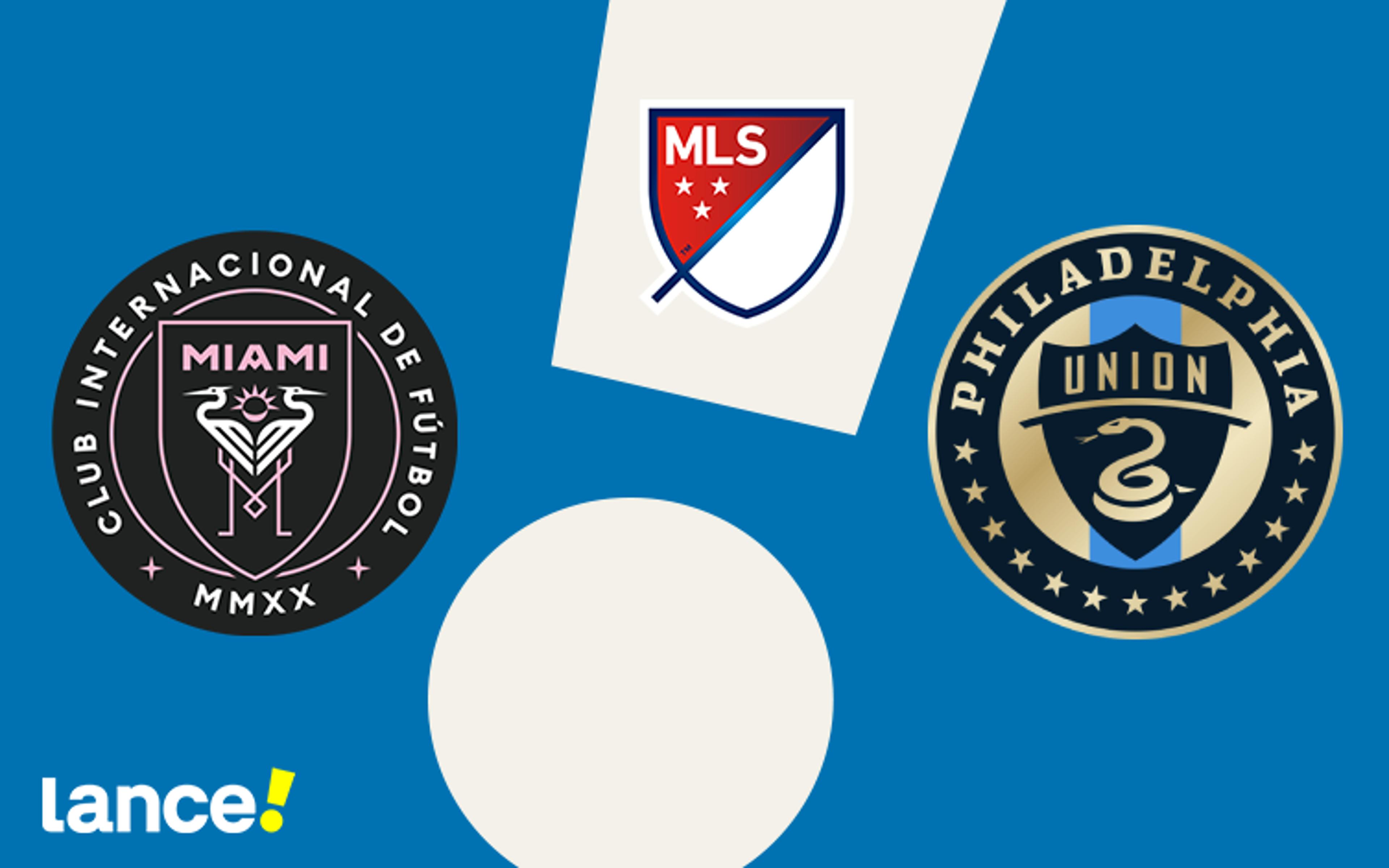 Inter Miami x Philadelphia Union: onde assistir, horário e escalações do jogo da MLS