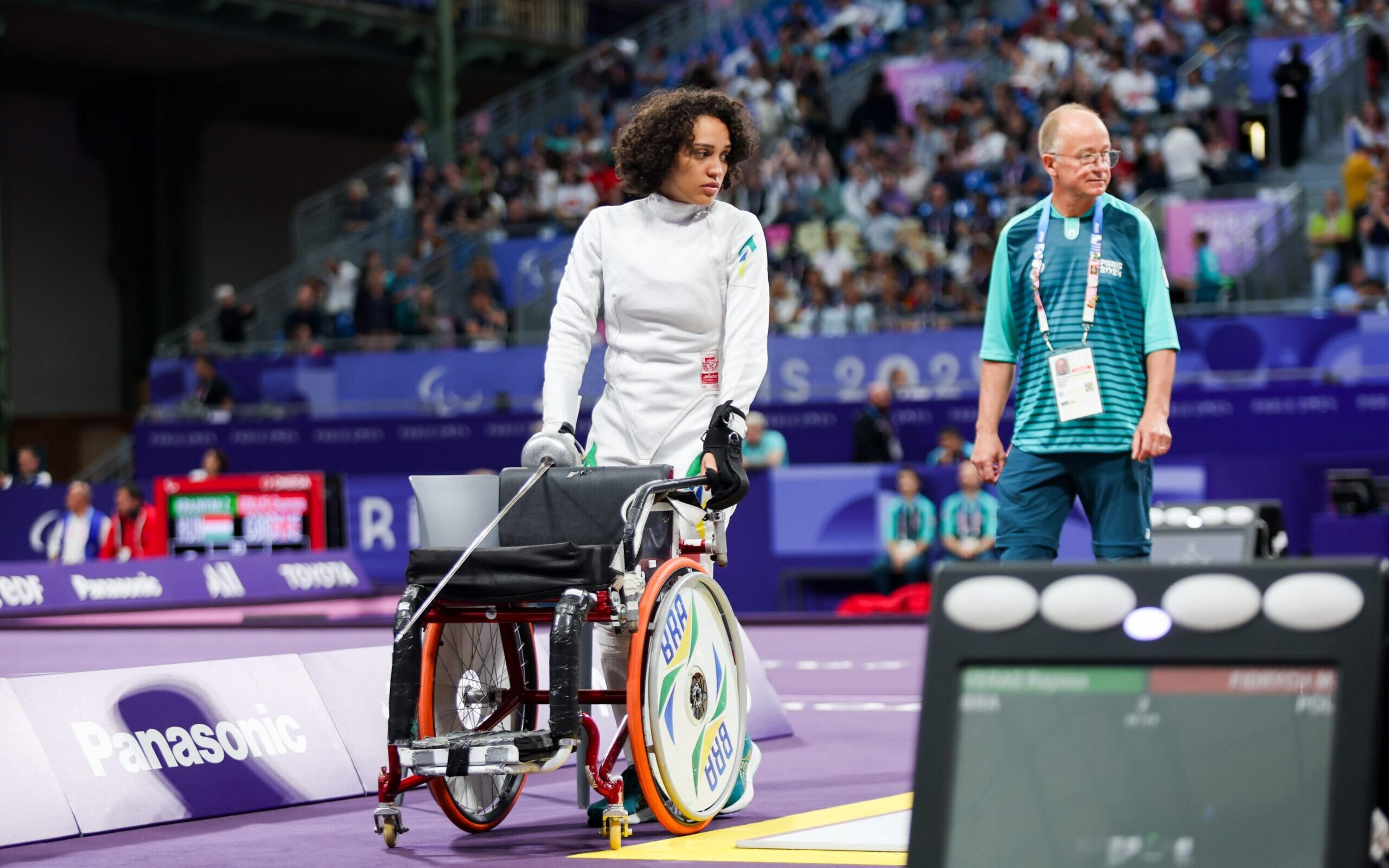 Brasil encerra participação na esgrima em cadeira de rodas sem medalha nas Paralimpíadas de Paris