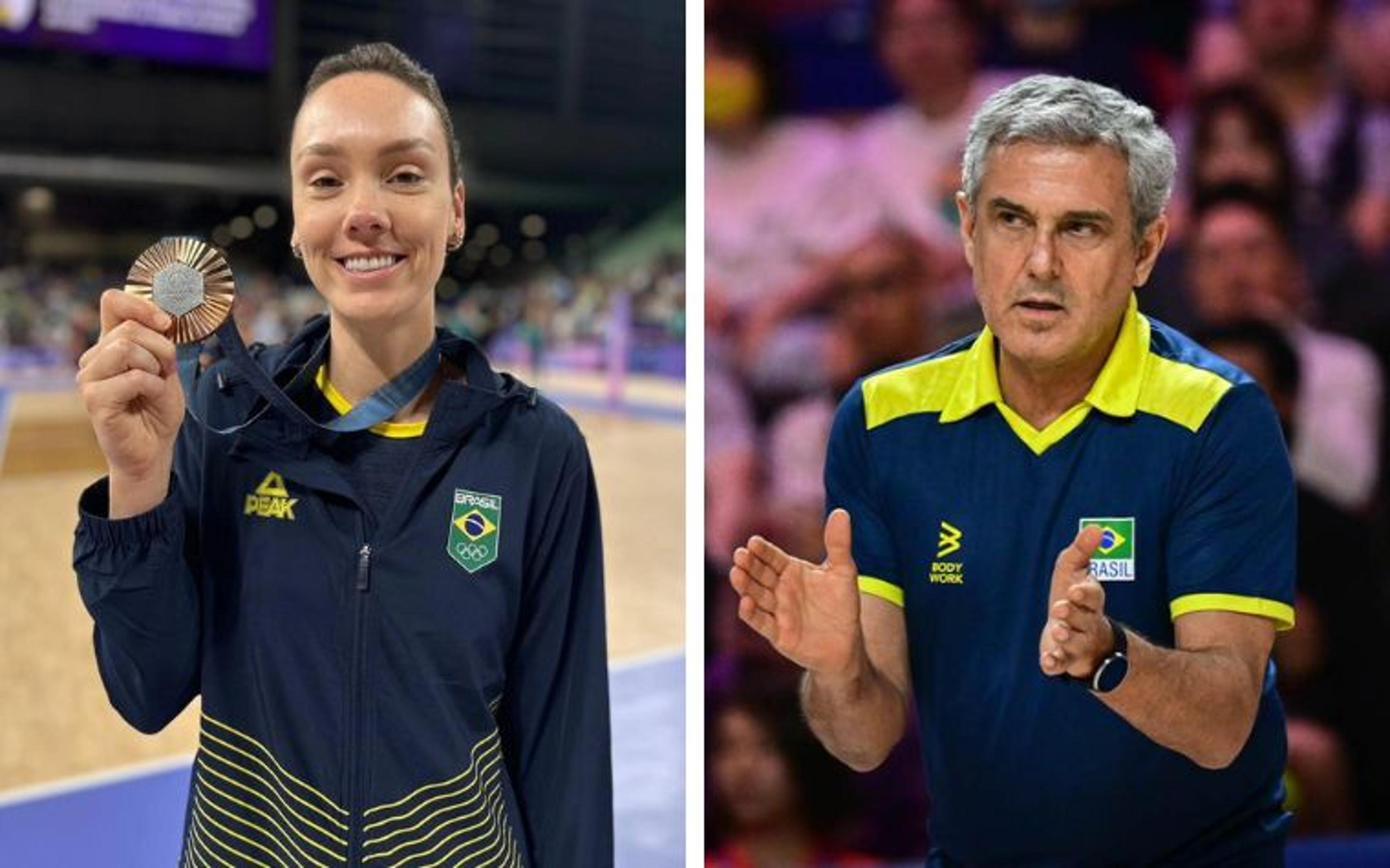 José Roberto Guimarães continua? Roberta explica situação do treinador de vôlei do Brasil