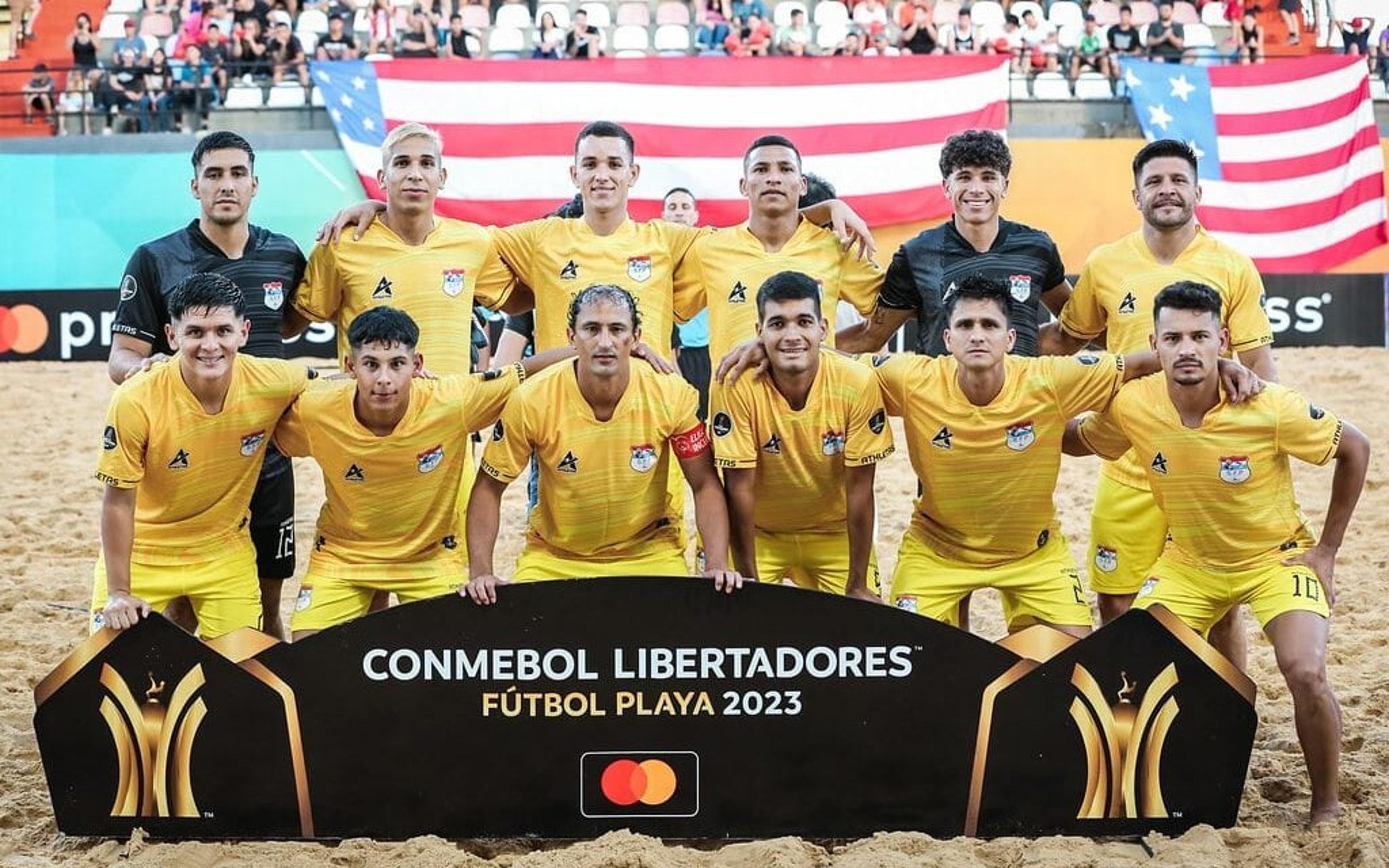 Libertadores de futebol de areia será no Paraguai