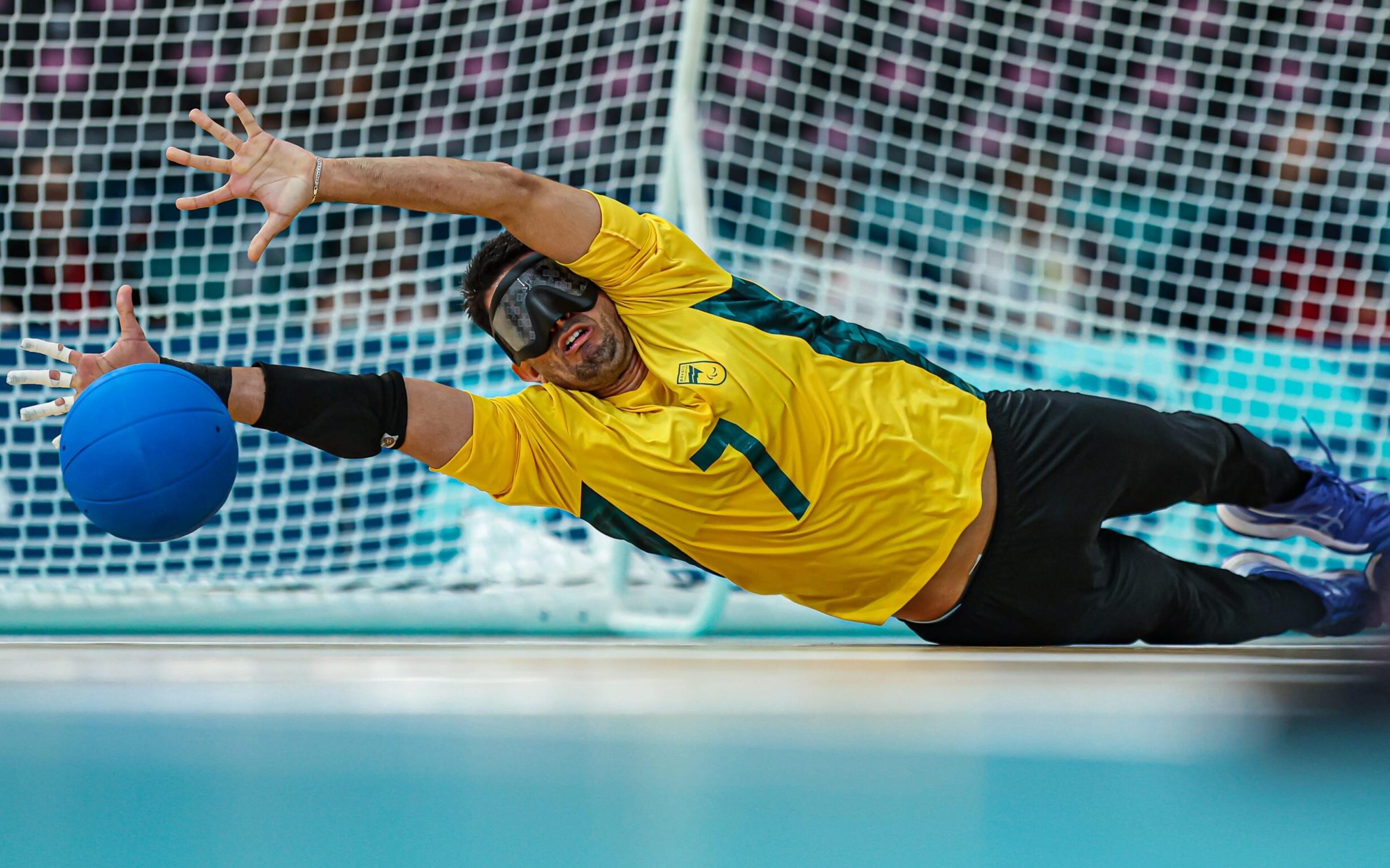 Brasil conhece adversários das quartas de final do golbol masculino e feminino em Paris 2024