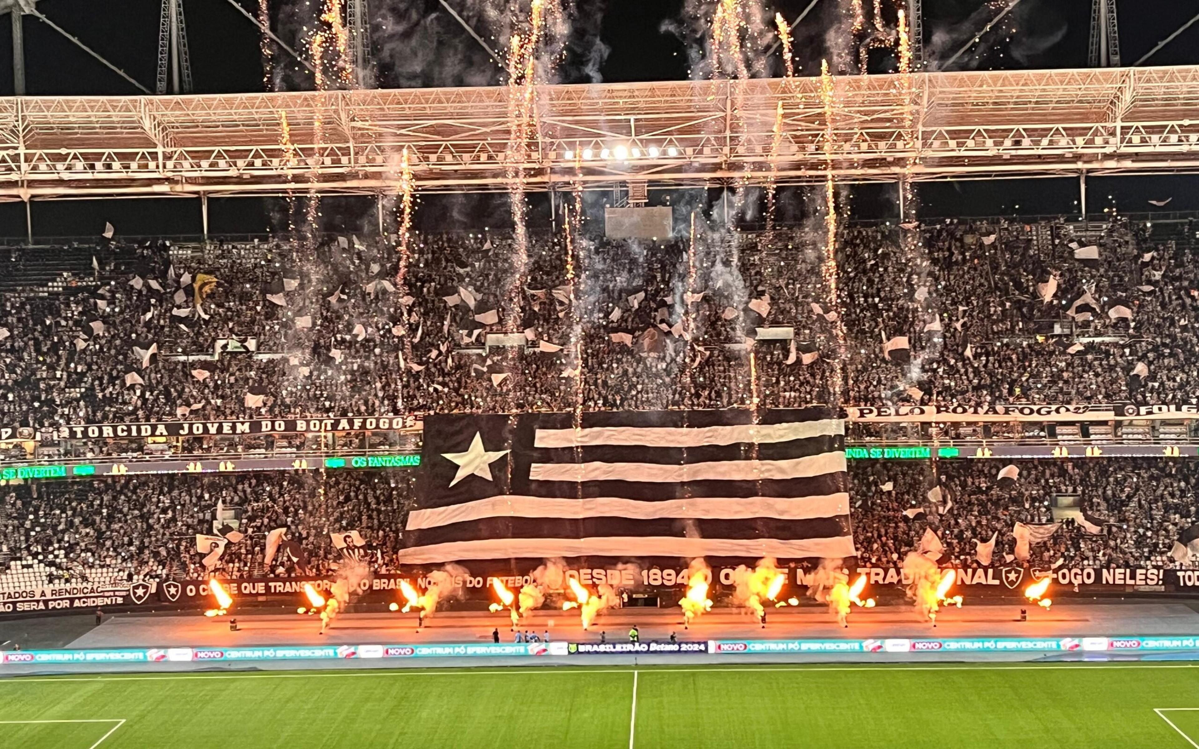 Nos embalos! Botafogo é o time com mais jogos marcados para sábado à noite no Brasileirão