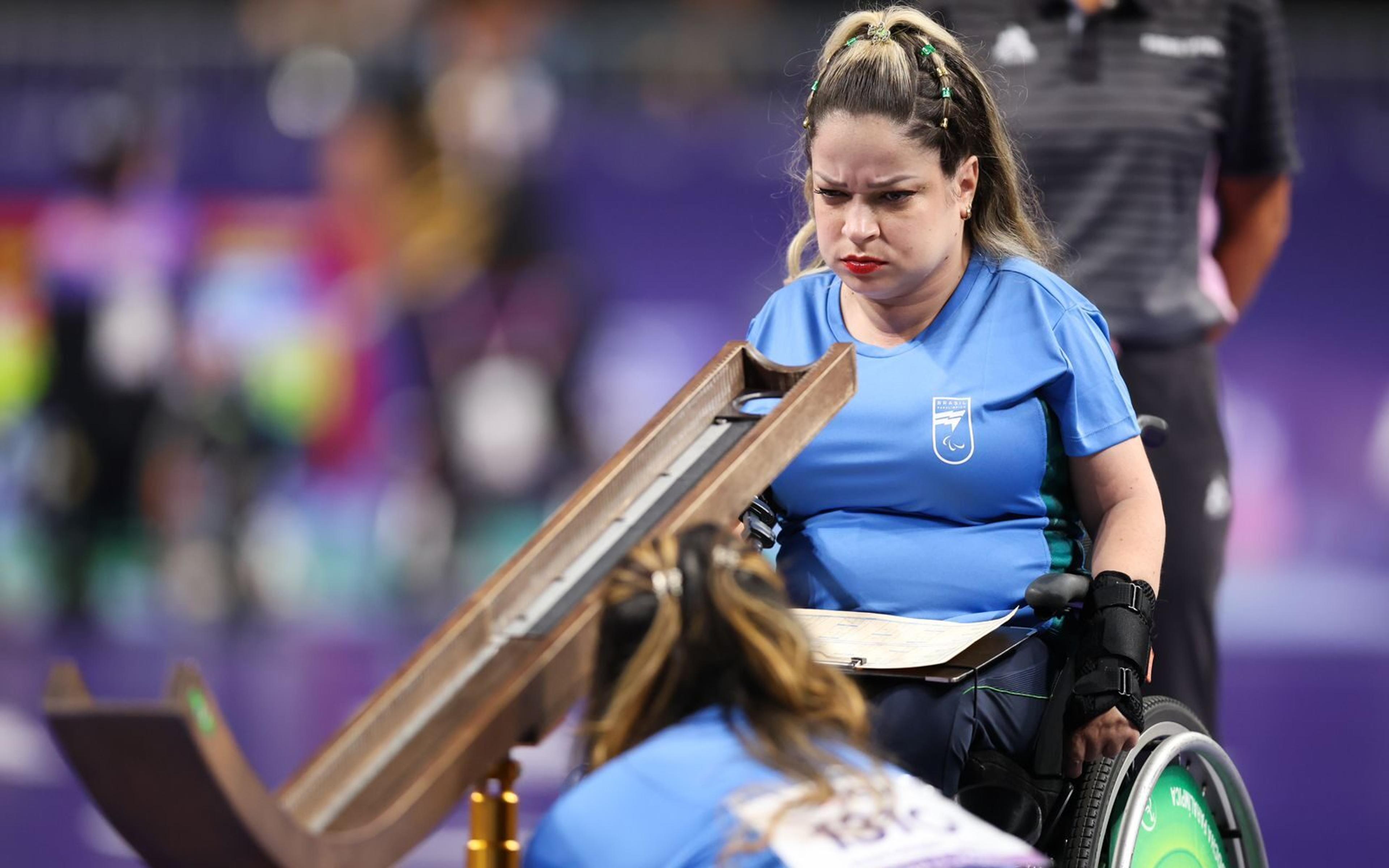 Evani Calado perde disputa pela medalha de bronze na bocha