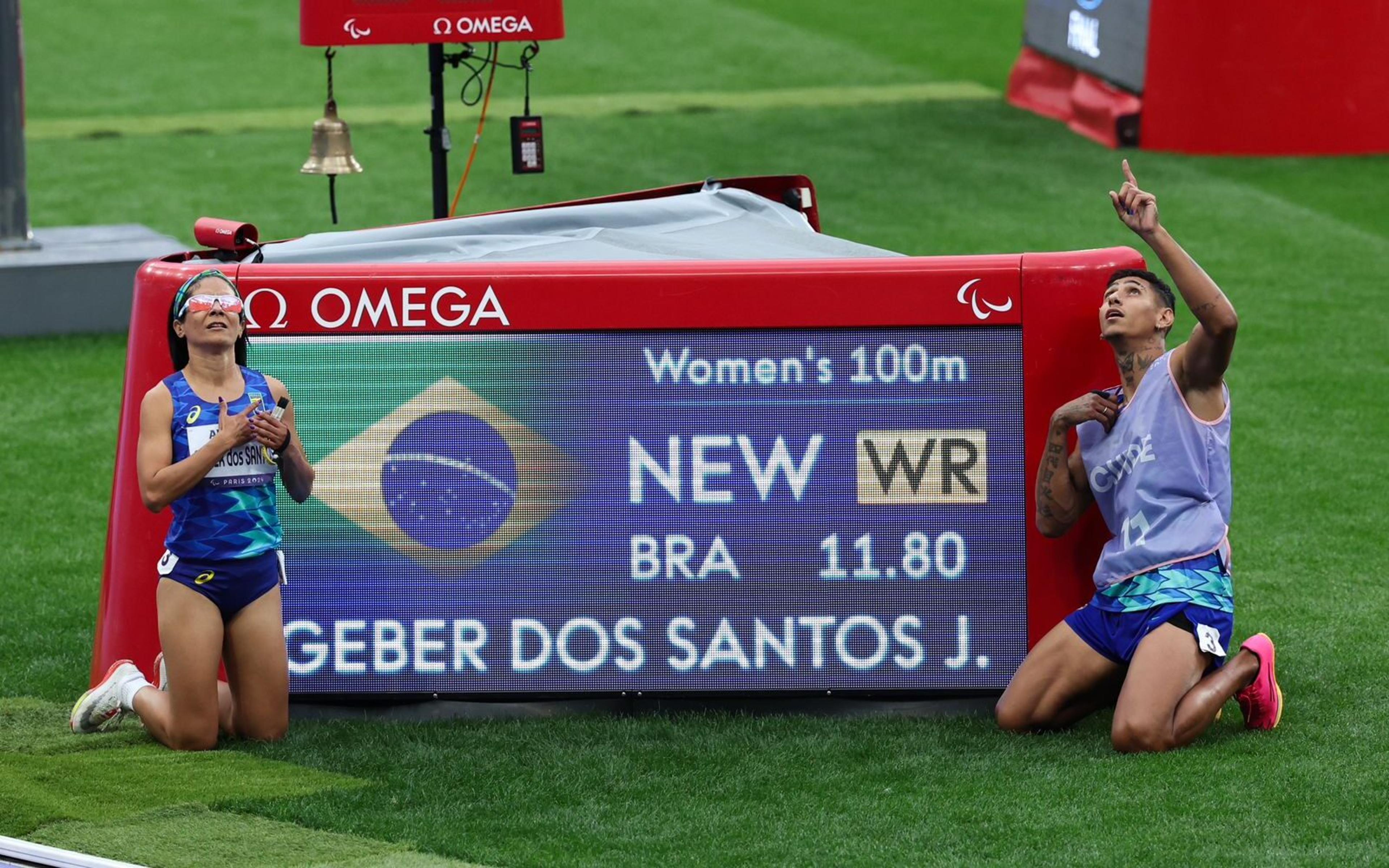 Paralimpíadas: Jerusa bate recorde mundial e paralímpico e vai à final dos 100m T11