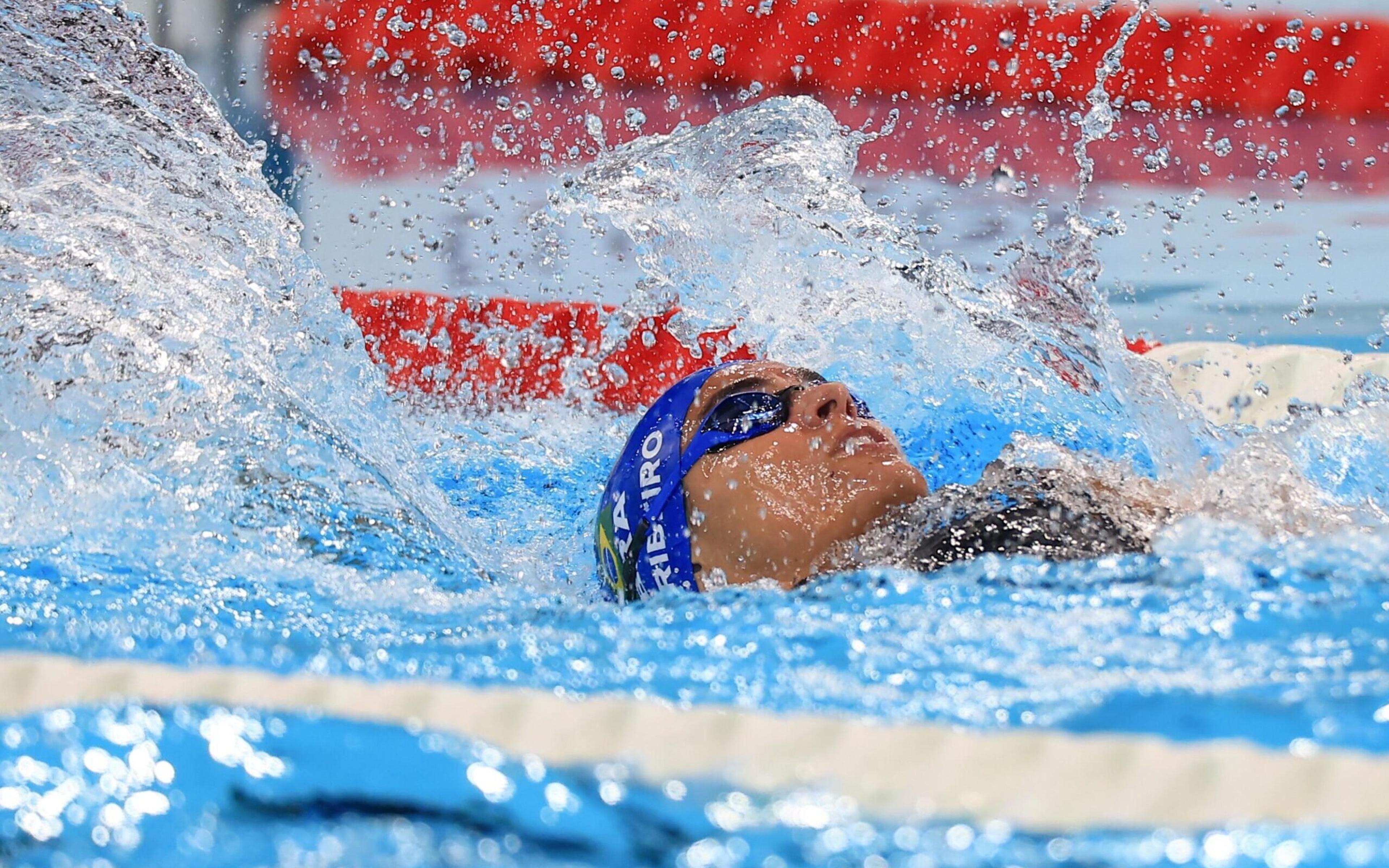 Mariana Ribeiro fica na terceira colocação e garante medalha de bronze nos 100m costas (S9