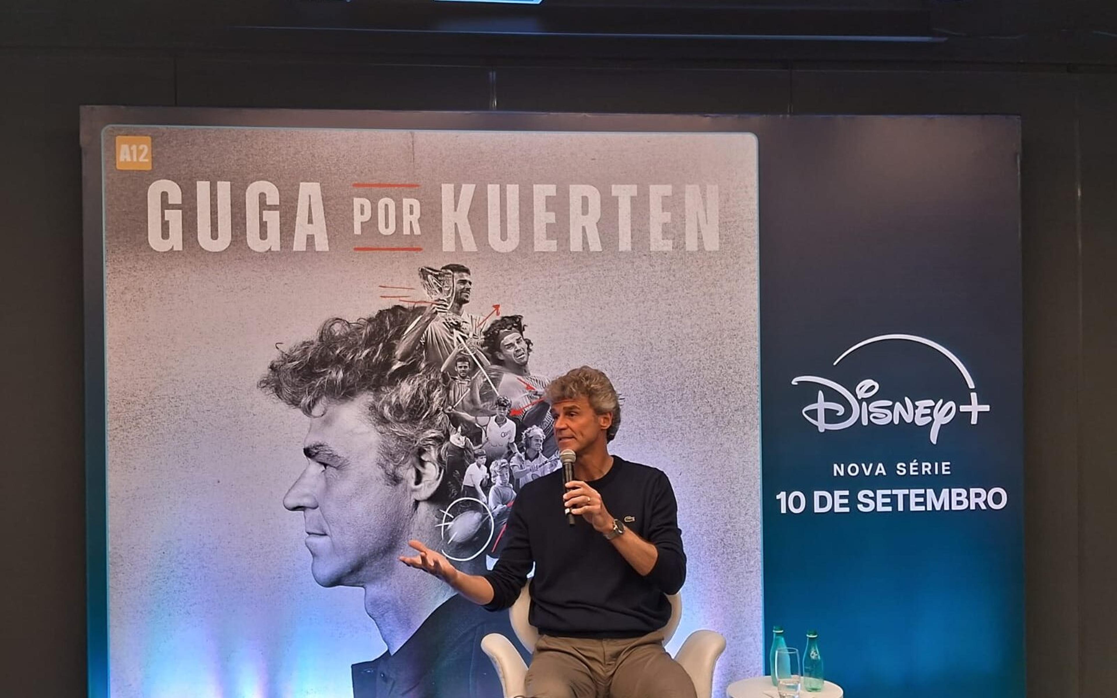 Documentário sobre a história de Guga Kuerten estreia nesta terça-feira (10)