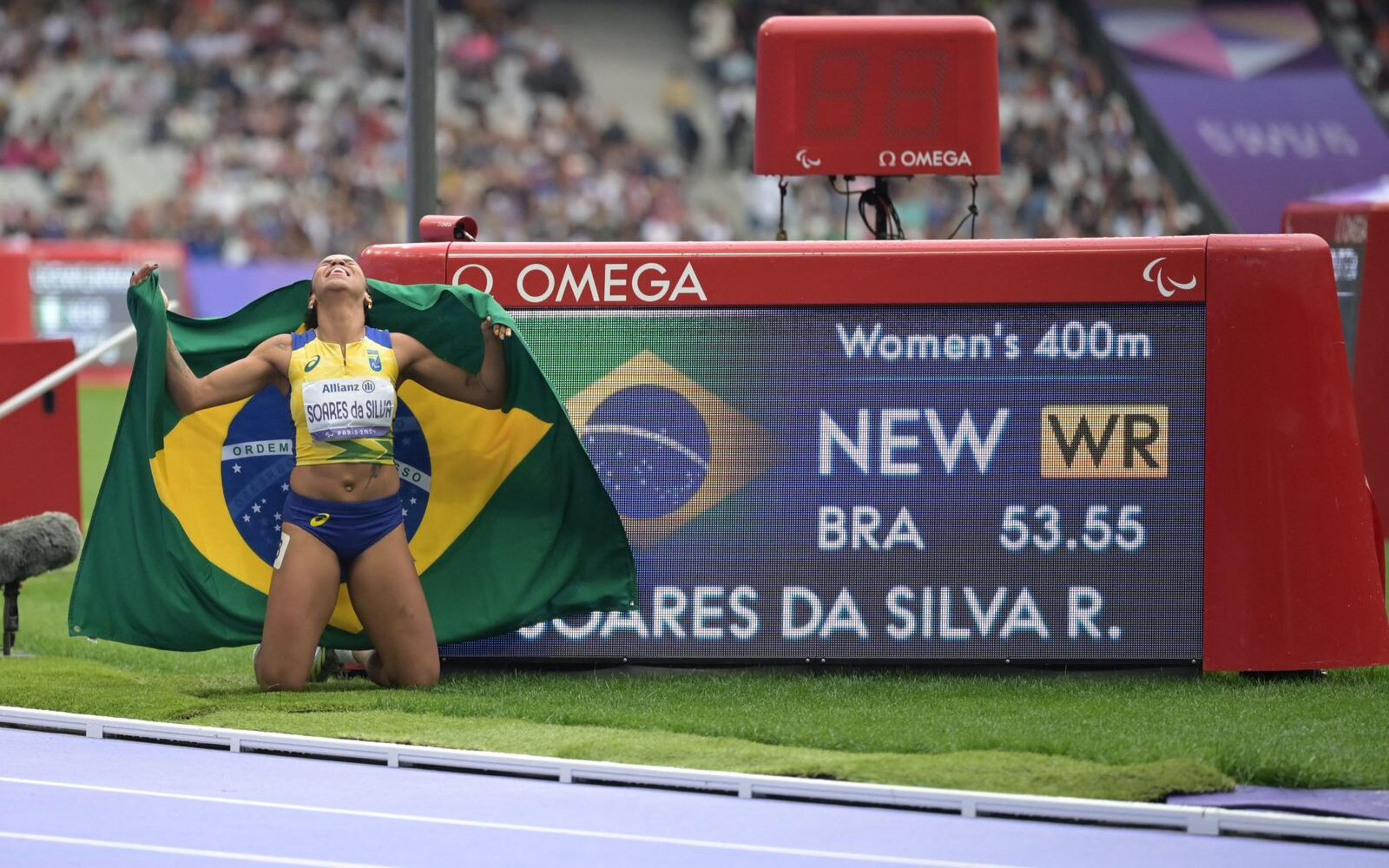 Brasil bate recorde de medalhas em uma única edição de Paralimpíadas