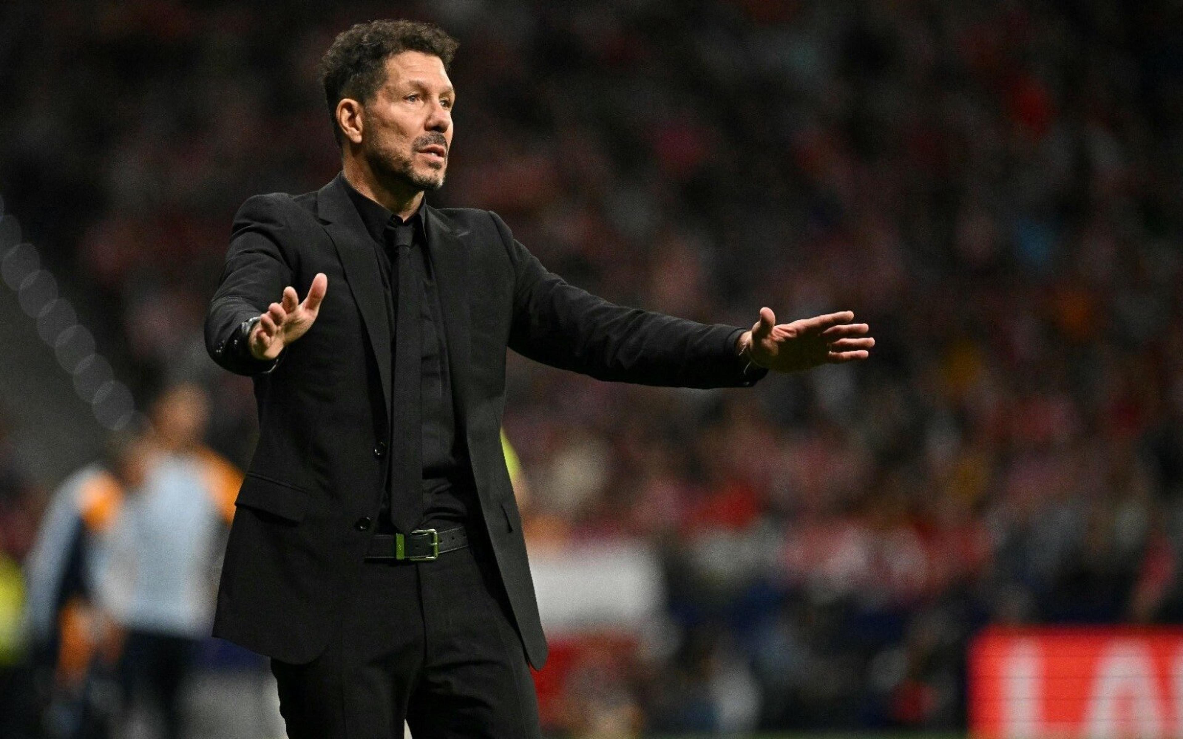 Simeone se manifesta após polêmicas no clássico: ‘Também podem punir quem provoca’