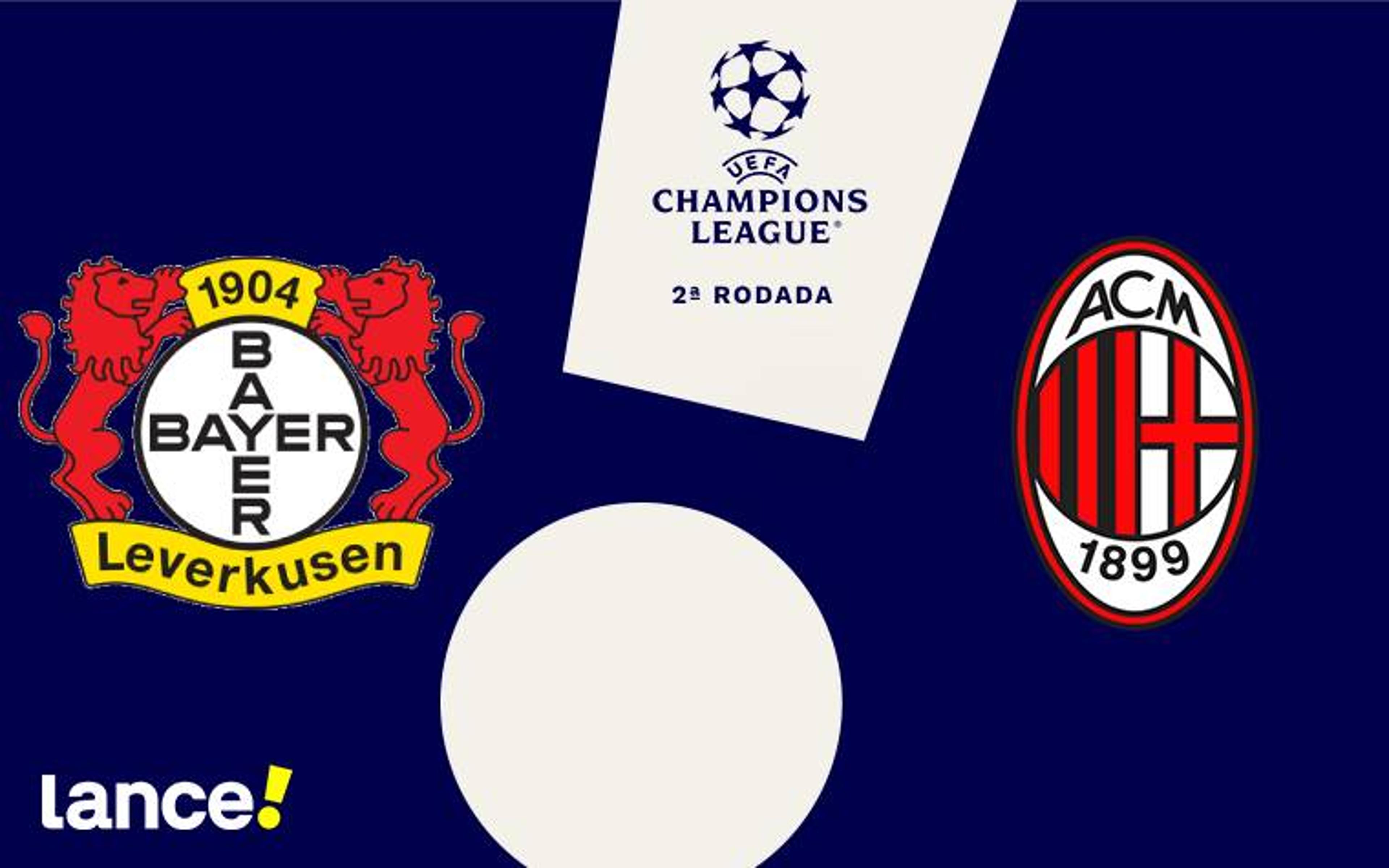 Leverkusen x Milan: onde assistir, horário e escalações do jogo pela Champions League