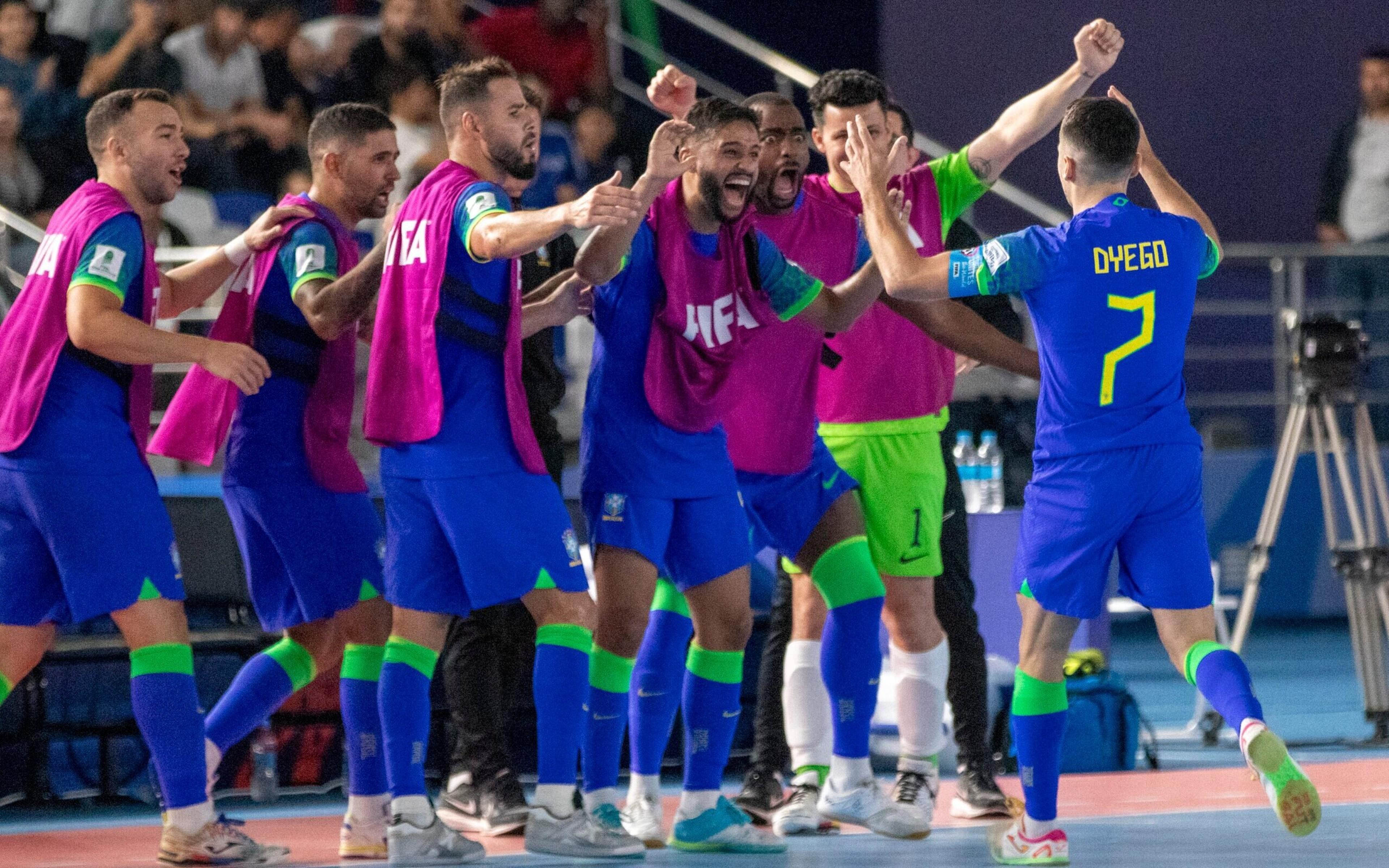 Brasil x Tailândia: onde assistir ao vivo e horário do jogo pela Copa do Mundo de Futsal