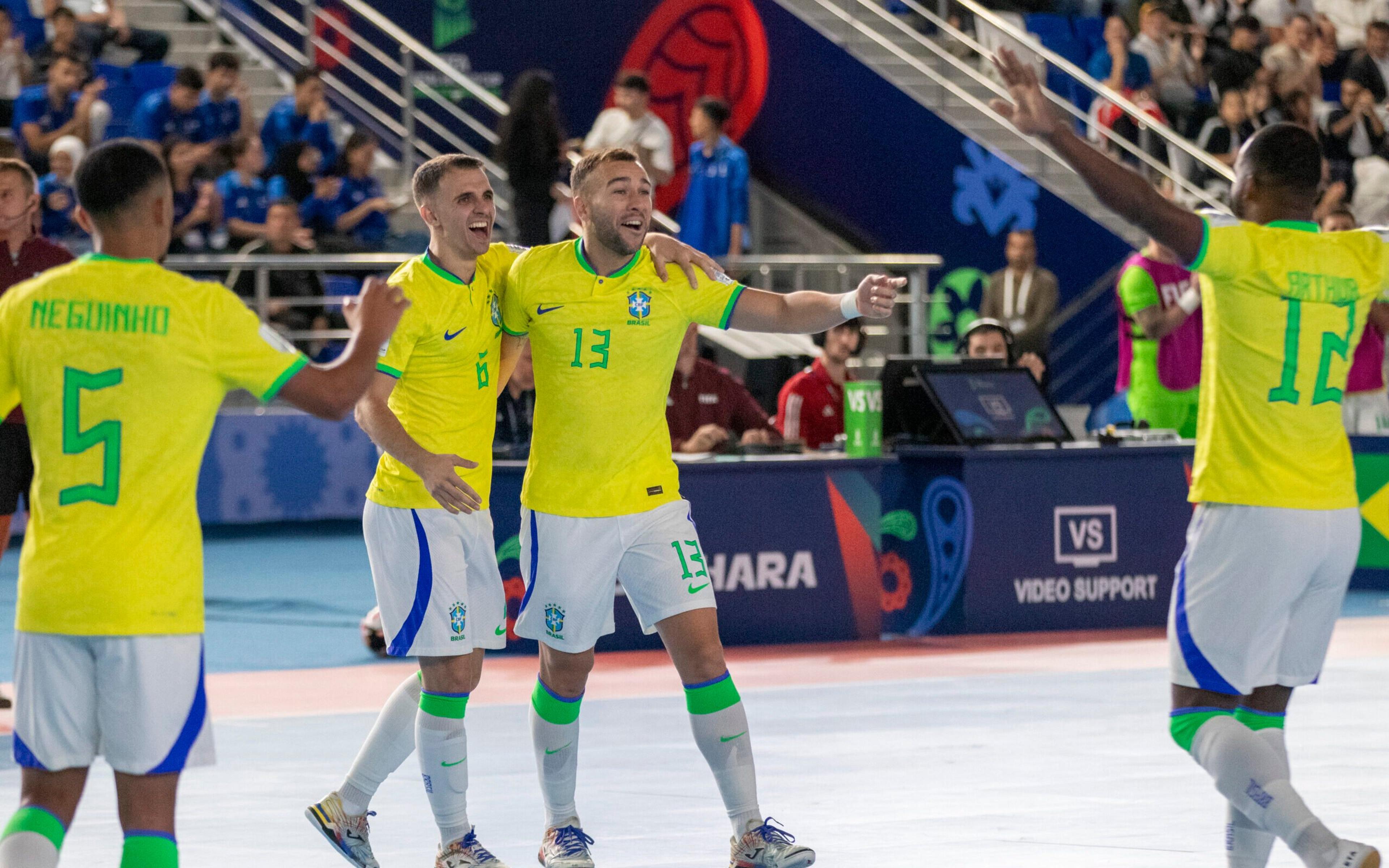 Brasil x Costa Rica: onde assistir ao vivo e horário do jogo pela Copa do Mundo de Futsal