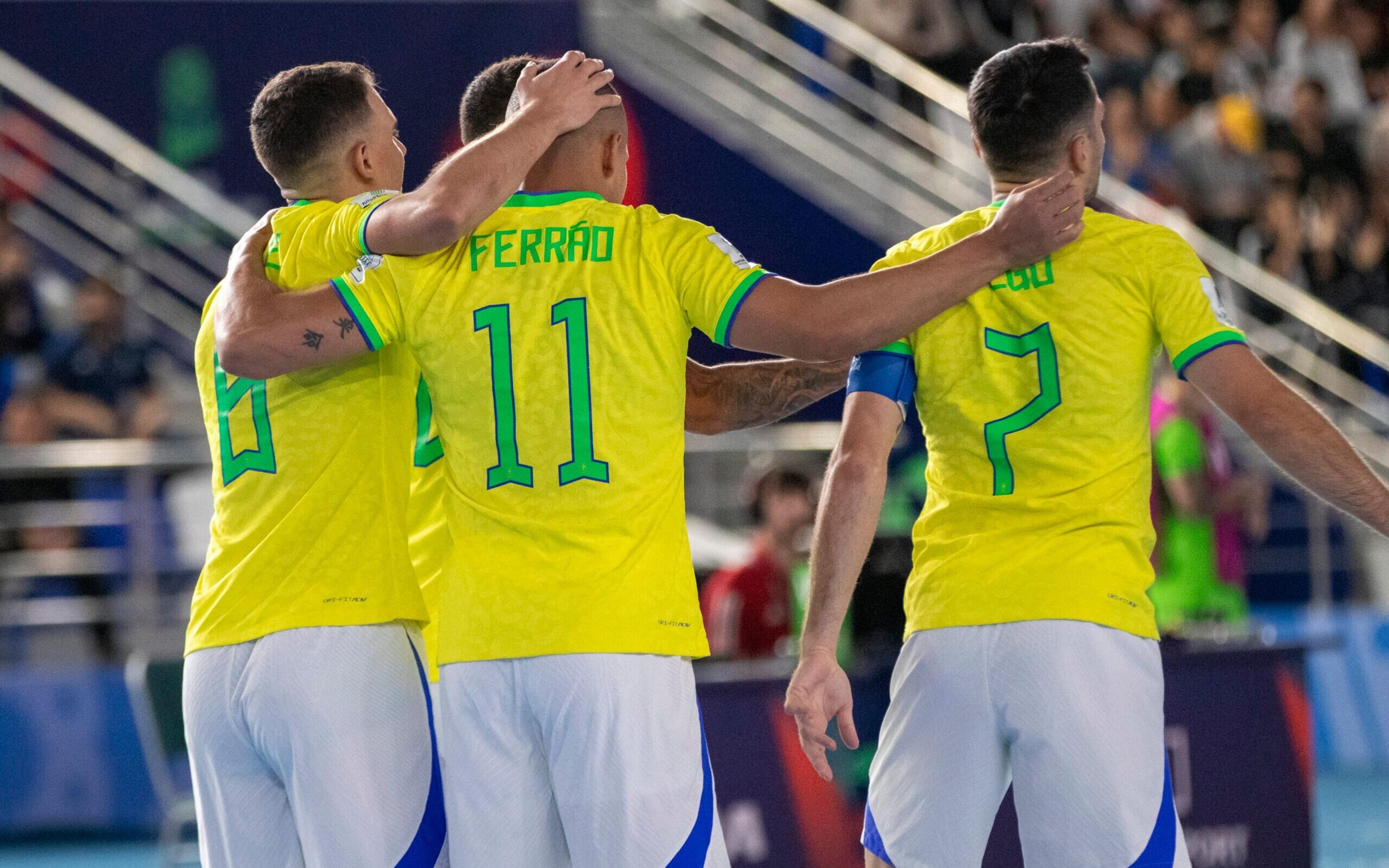 Brasil tem adversário definido para semifinal da Copa do Mundo de Futsal