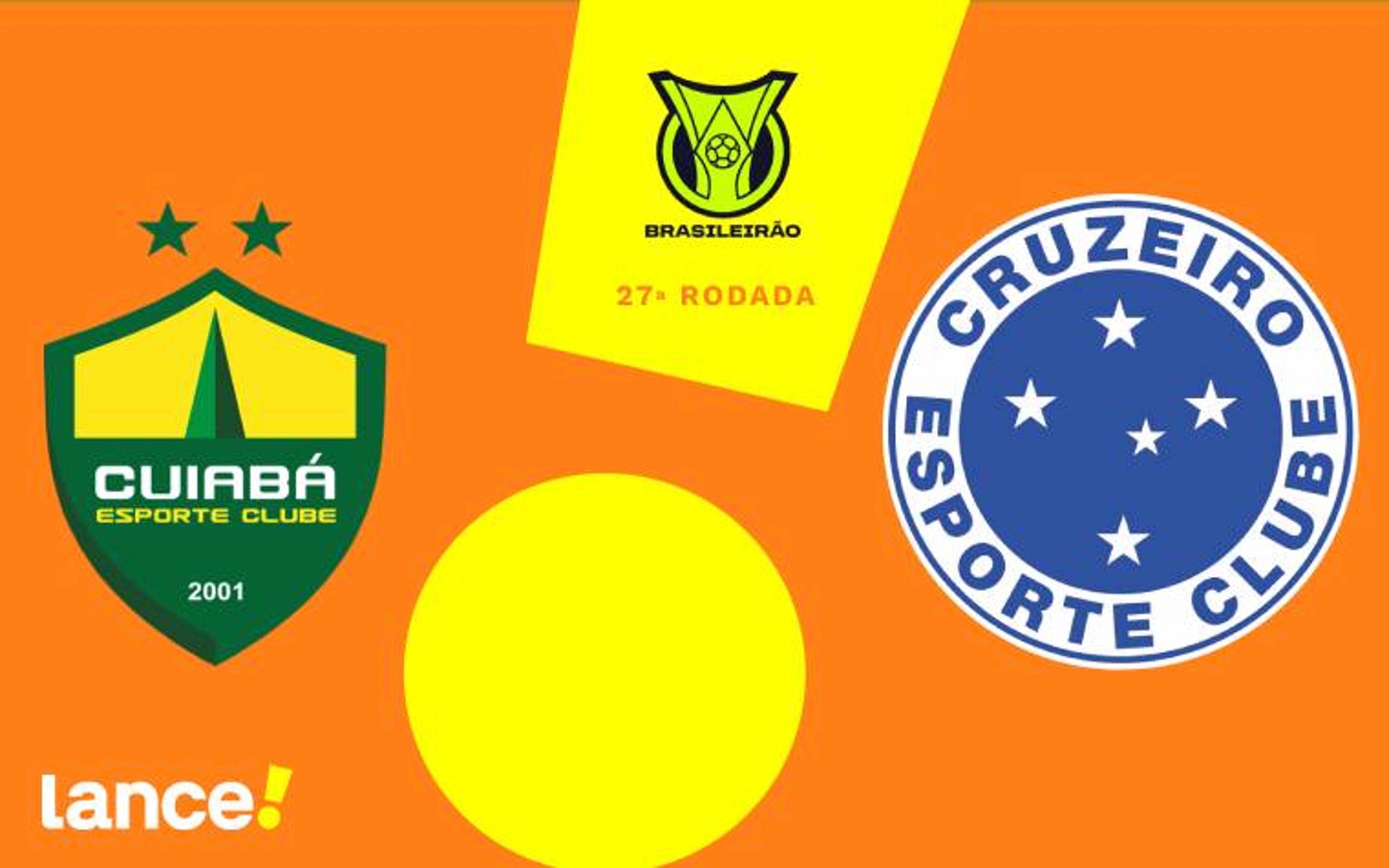 Cuiabá x Cruzeiro: onde assistir ao vivo, horário e prováveis escalações do jogo pelo Brasileirão