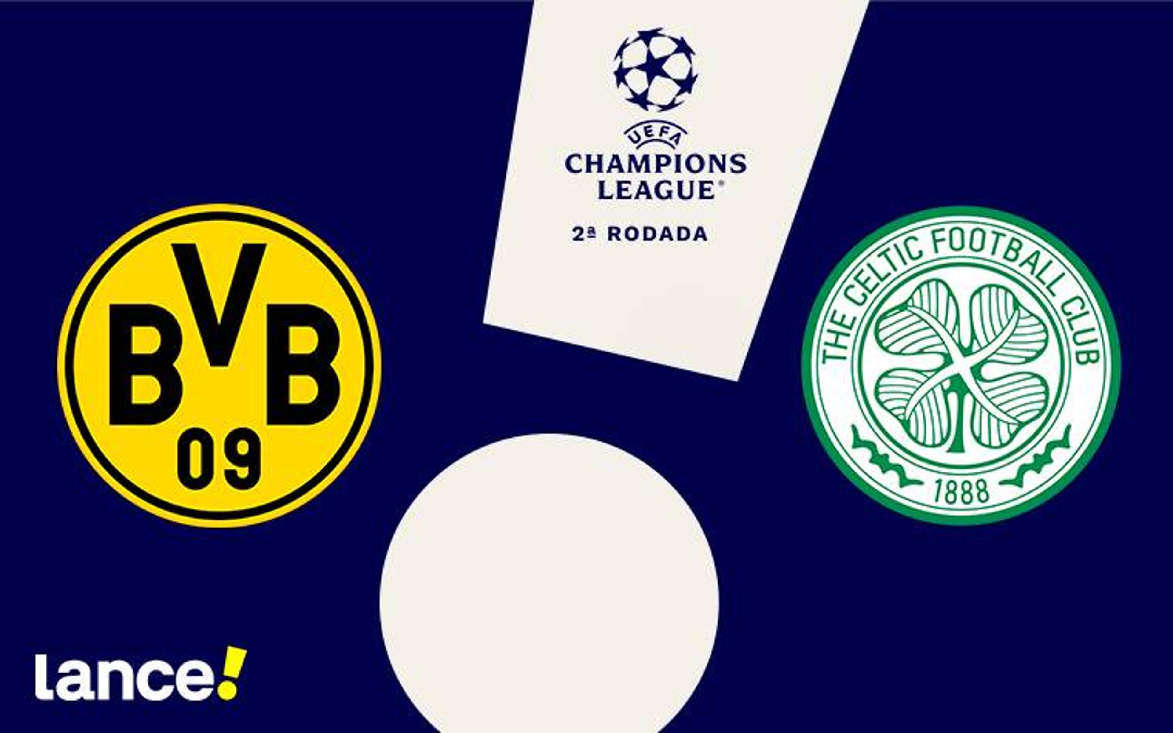 Dortmund x Celtic: onde assistir, horário e escalações do jogo pela Champions League