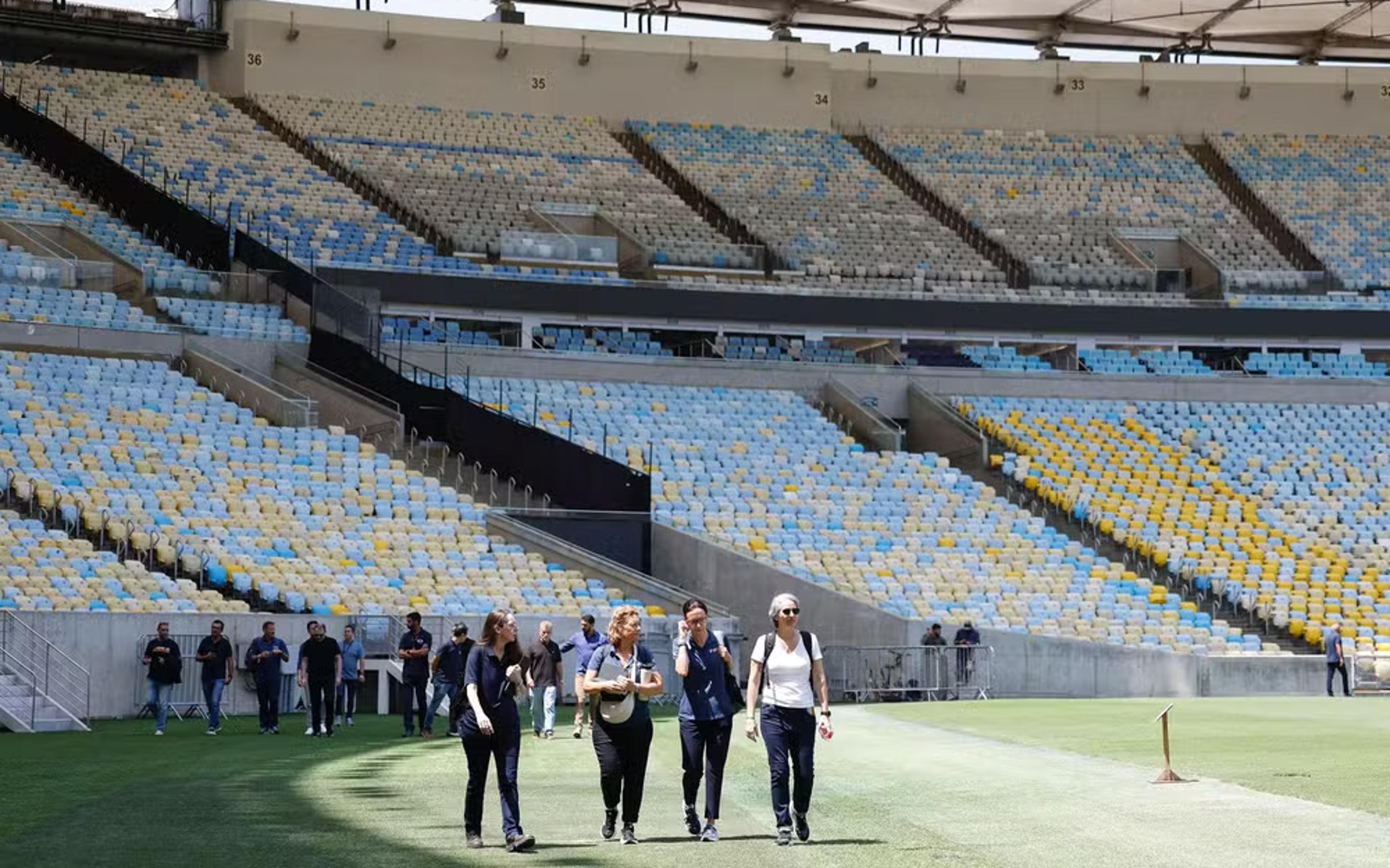 Fifa inicia inspeção às cidades candidatas a sede, no Rio de Janeiro, para a Copa do Mundo 2027