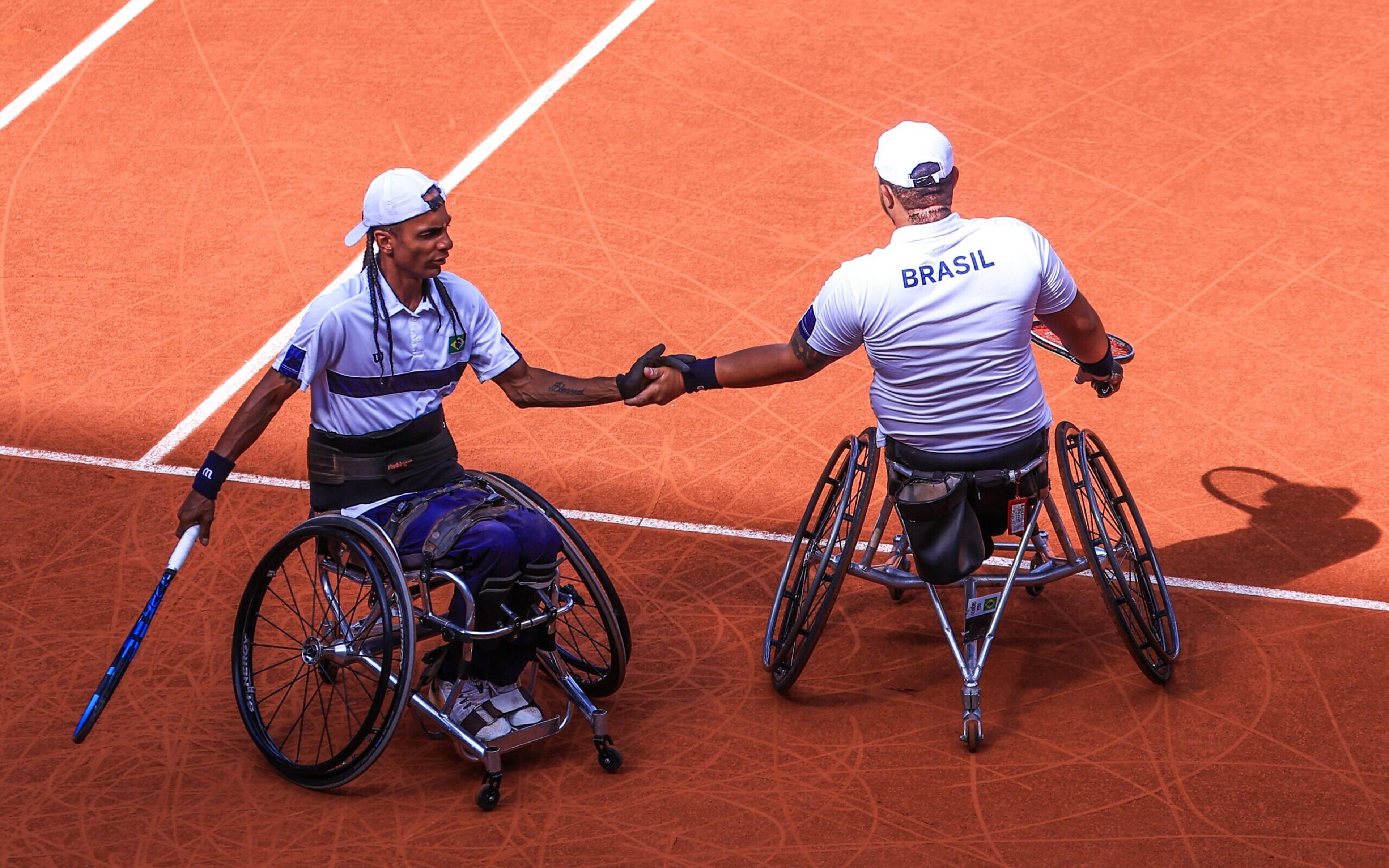 Brasil perde chance de conquistar primeira medalha no tênis em cadeira de rodas na disputa pelo bronze do Quad