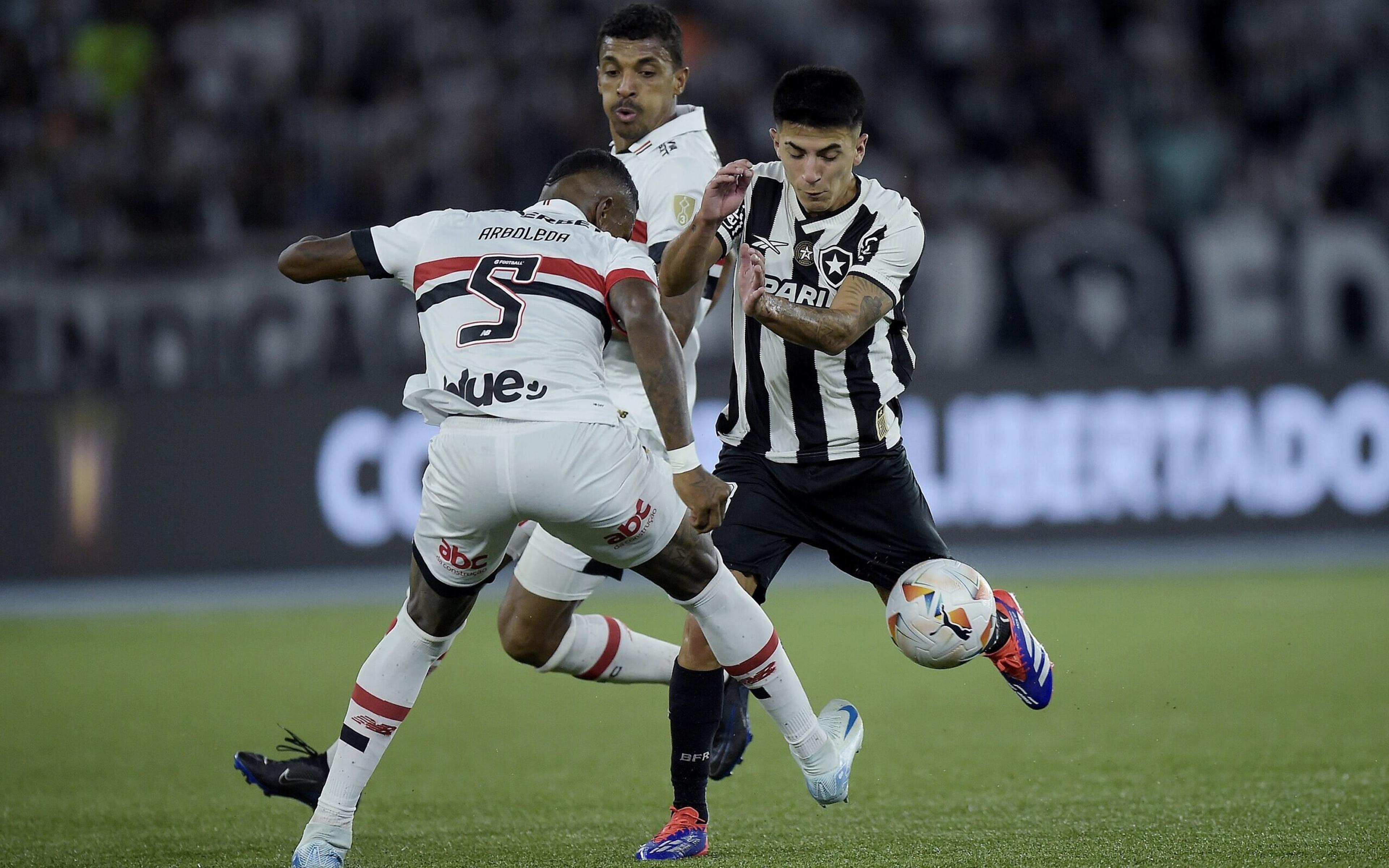 Botafogo precisa de feito inédito contra o São Paulo para avançar na Libertadores