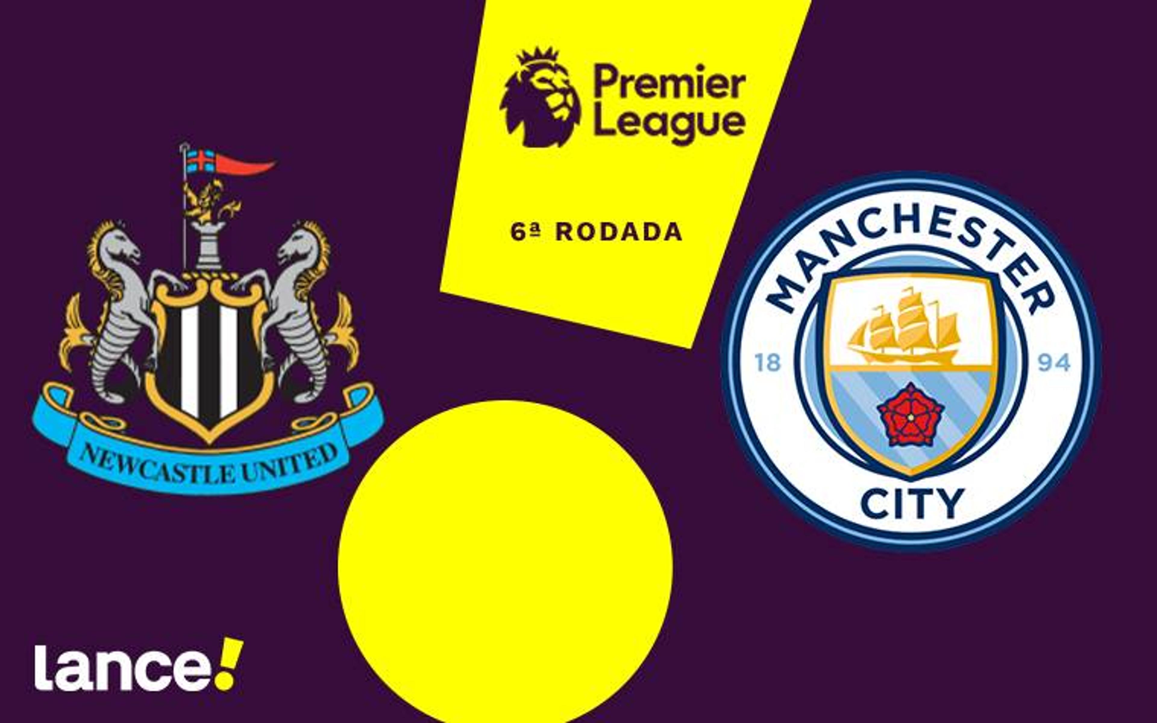 Newcastle x Manchester City: onde assistir, horário e prováveis escalações do jogo