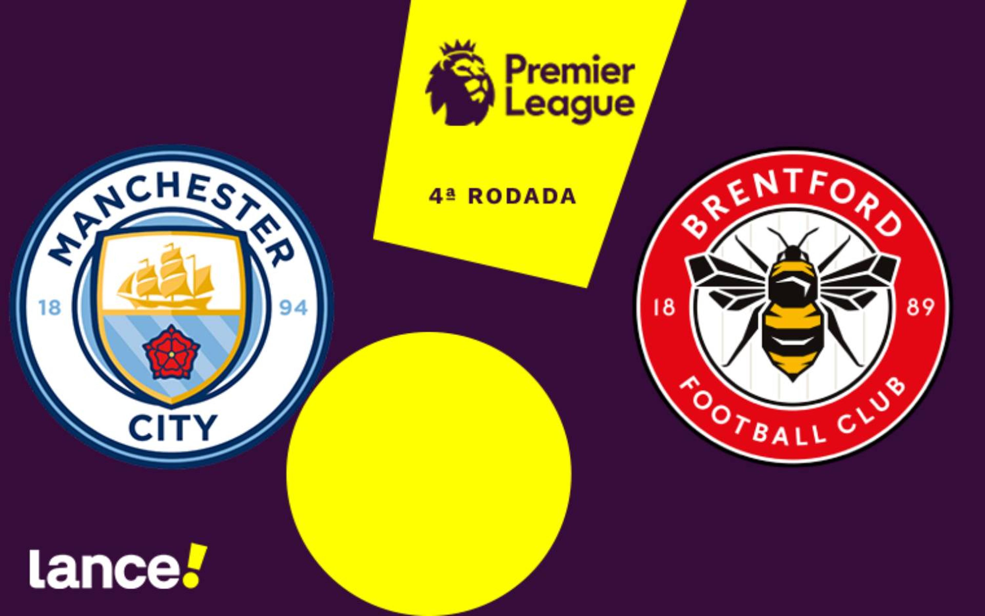 Manchester City x Brentford: onde assistir ao vivo, horário e prováveis escalações do jogo pela Premier League