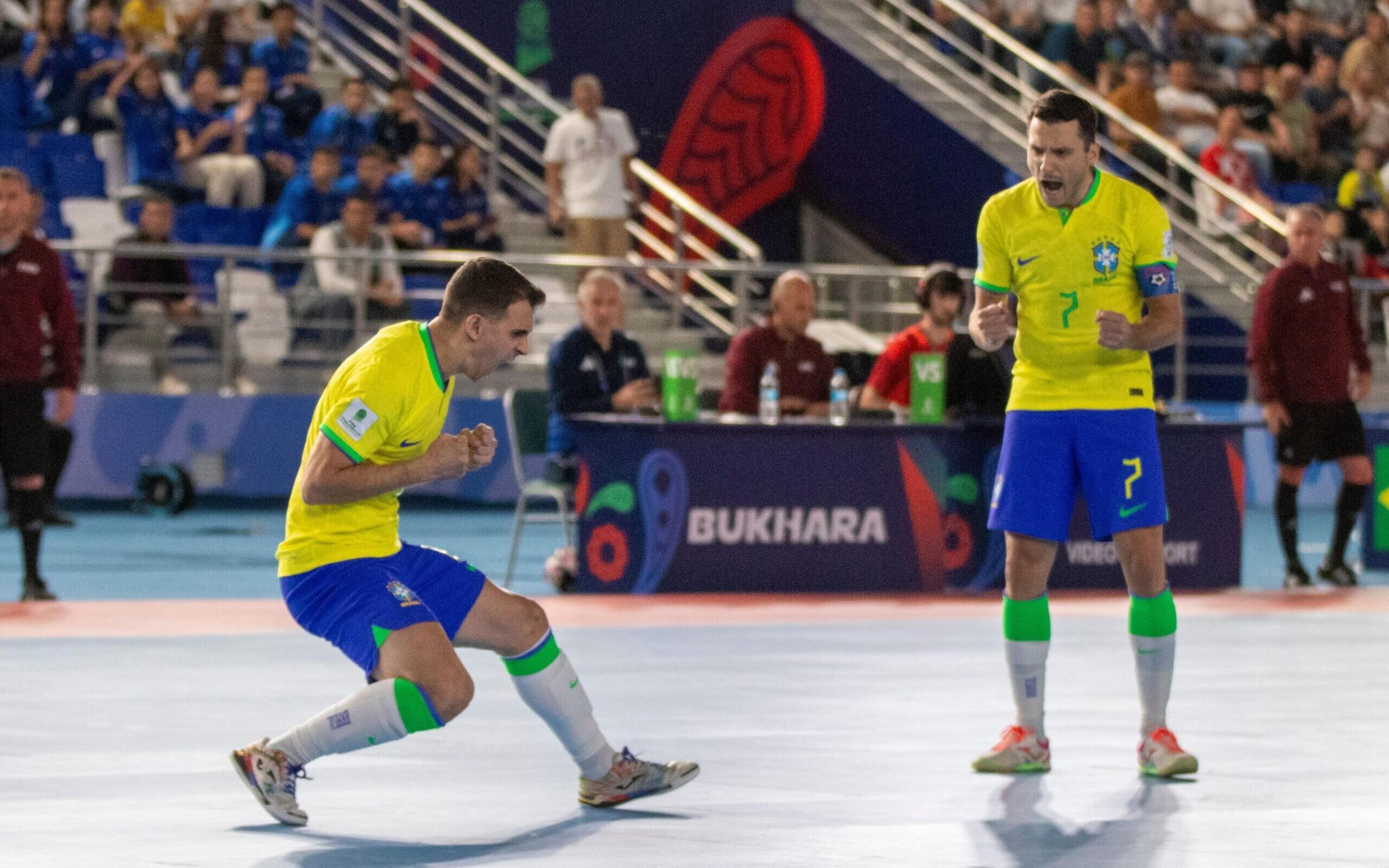 Marcel e Marlon: conheça os destaques da estreia do Brasil na Copa do Mundo de Futsal