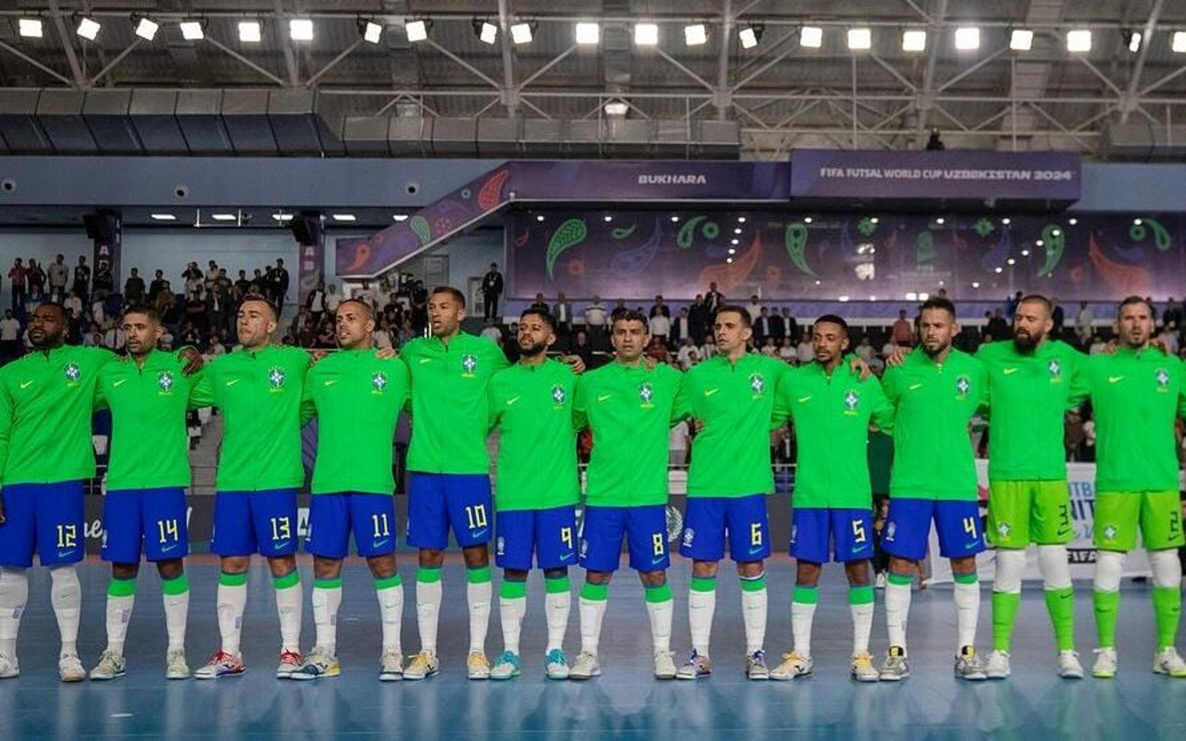 Brasil terá desfalque importante para oitavas da Copa do Mundo de Futsal