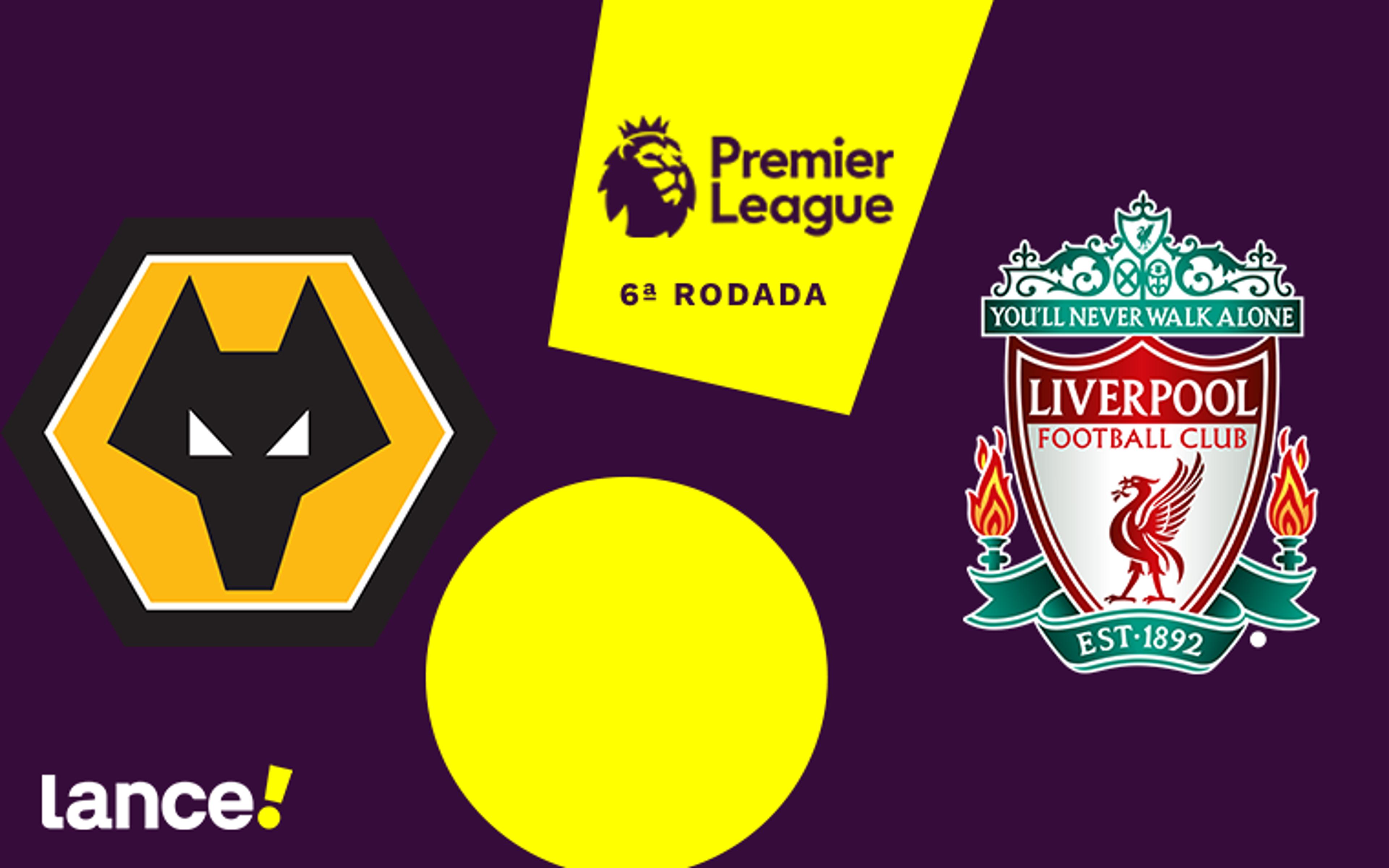 Wolves x Liverpool: onde assistir, horário e prováveis escalações do jogo pela Premier League