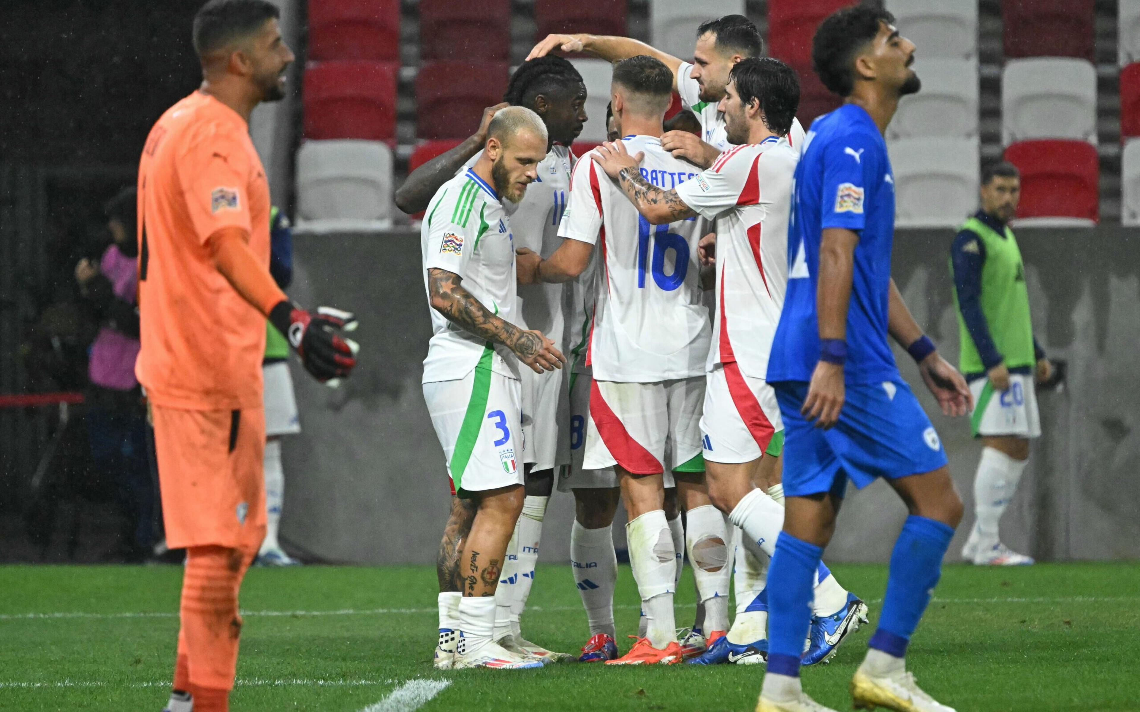 Itália x Israel: onde assistir, horário e escalações do jogo pela Liga das Nações