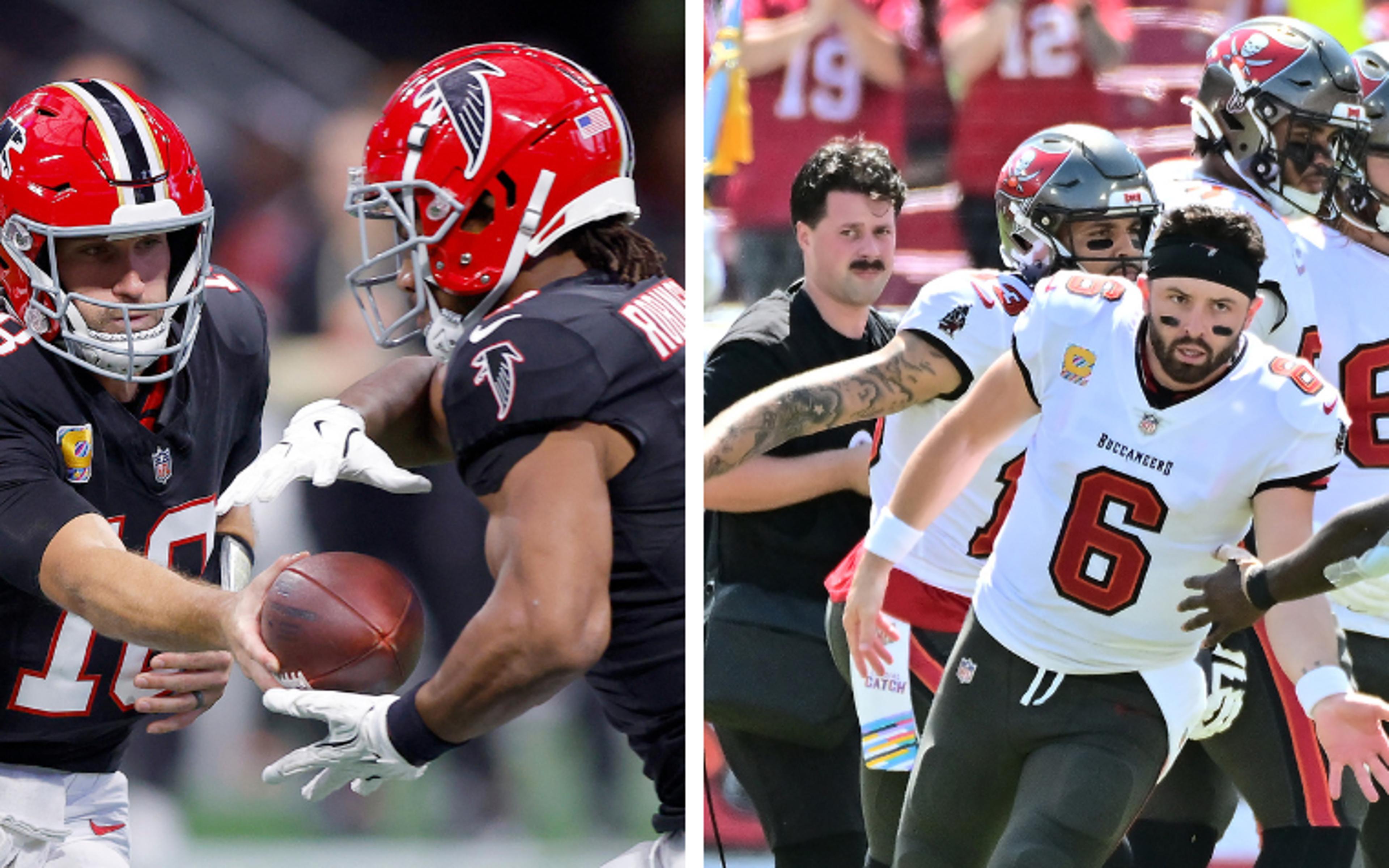 Falcons x Buccaneers: veja horário e onde assistir ao jogo da semana cinco da NFL