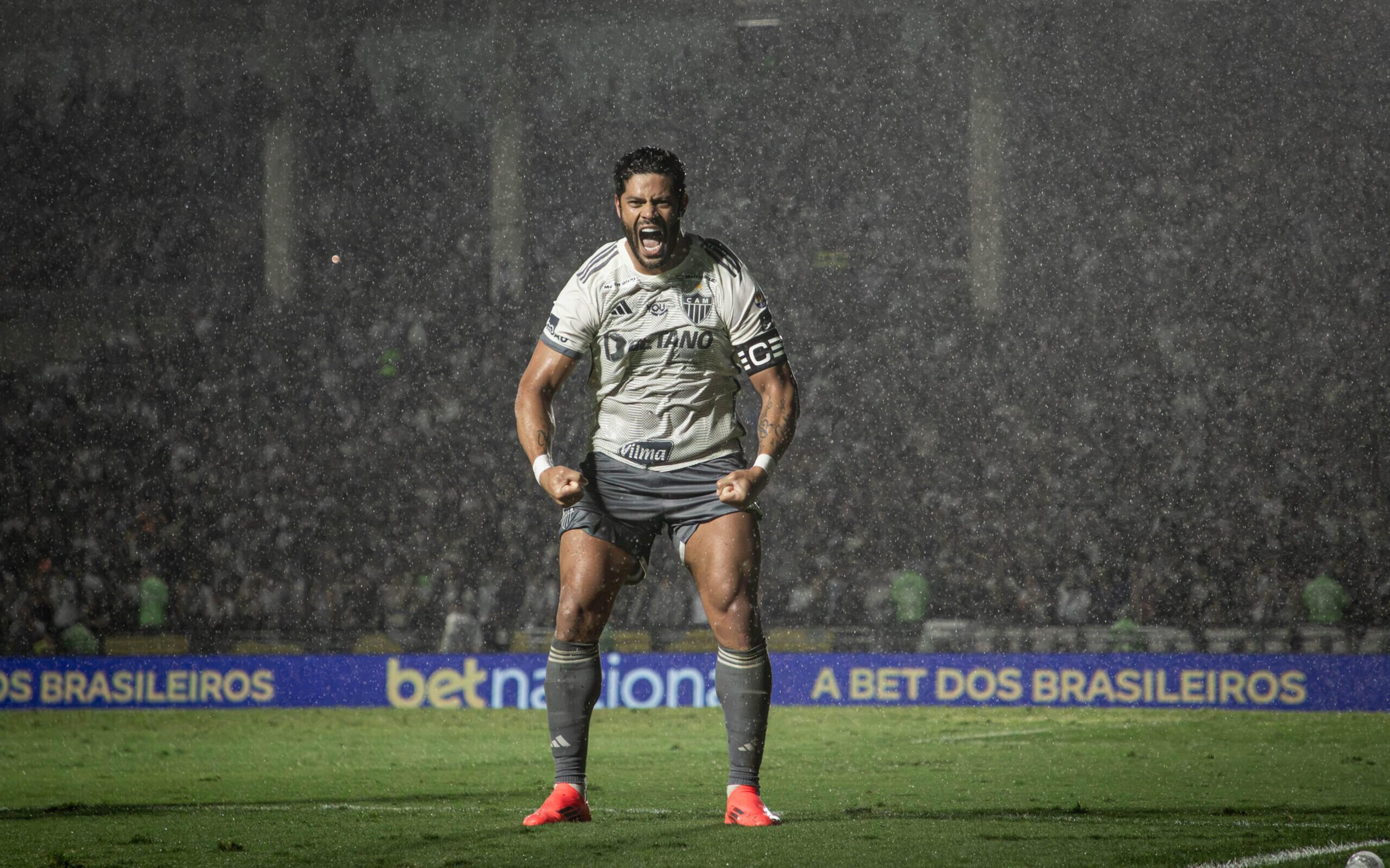 Hulk, do Atlético-MG, marca contra o Vasco e revela estratégia de gol