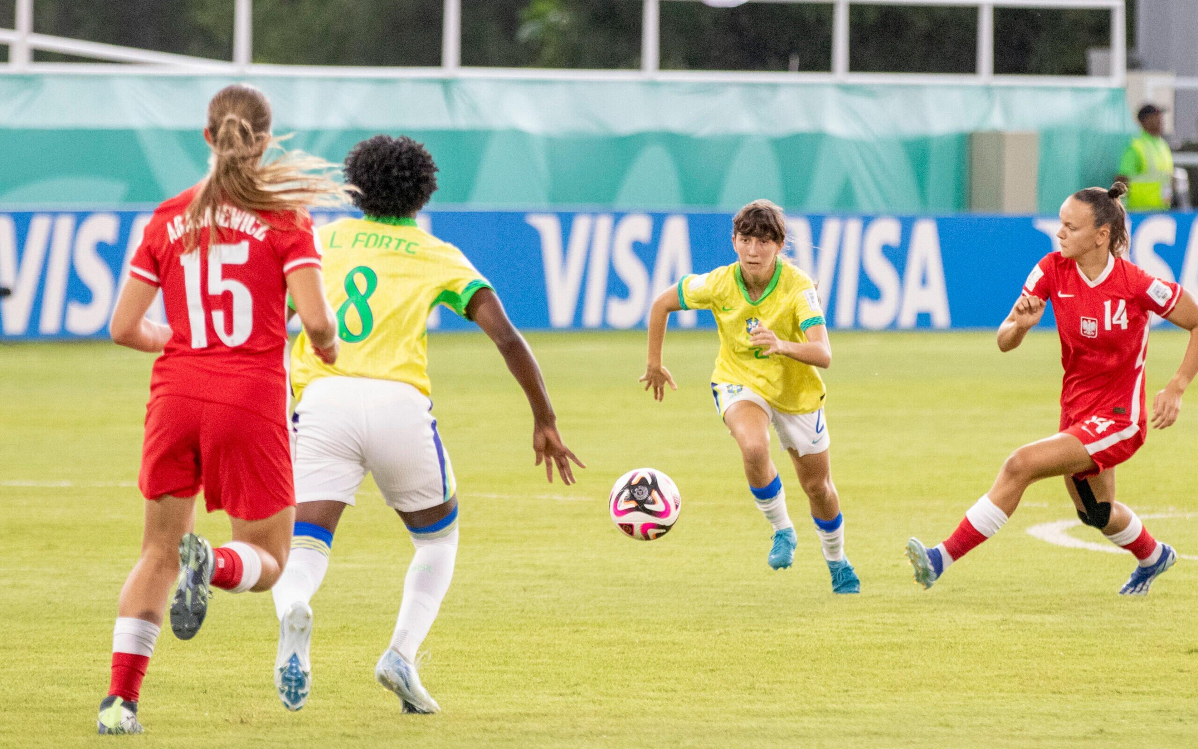 Brasil empata com Polônia e dá adeus à Copa do Mundo Feminina Sub-17