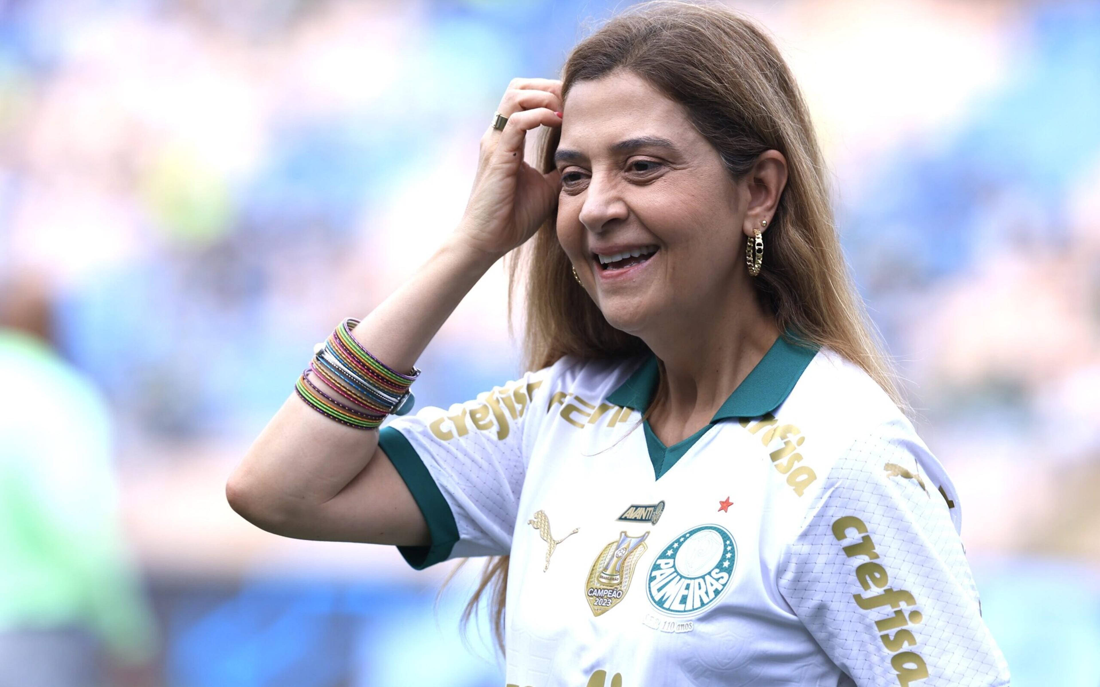 Leila Pereira abre o jogo sobre novo patrocínio do Palmeiras