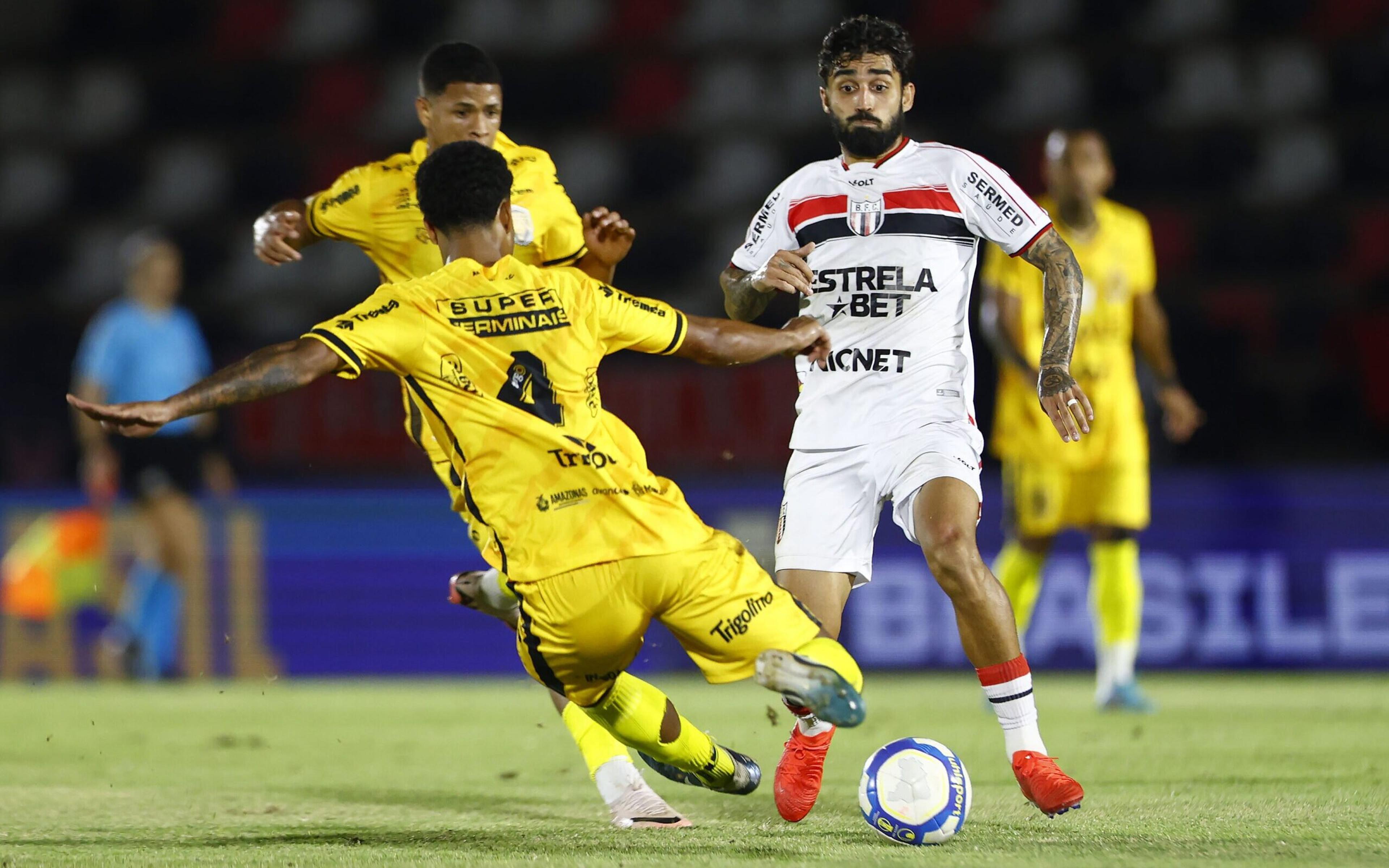 Amazonas x Botafogo-SP: onde assistir, horário e escalações do jogo pela Série B