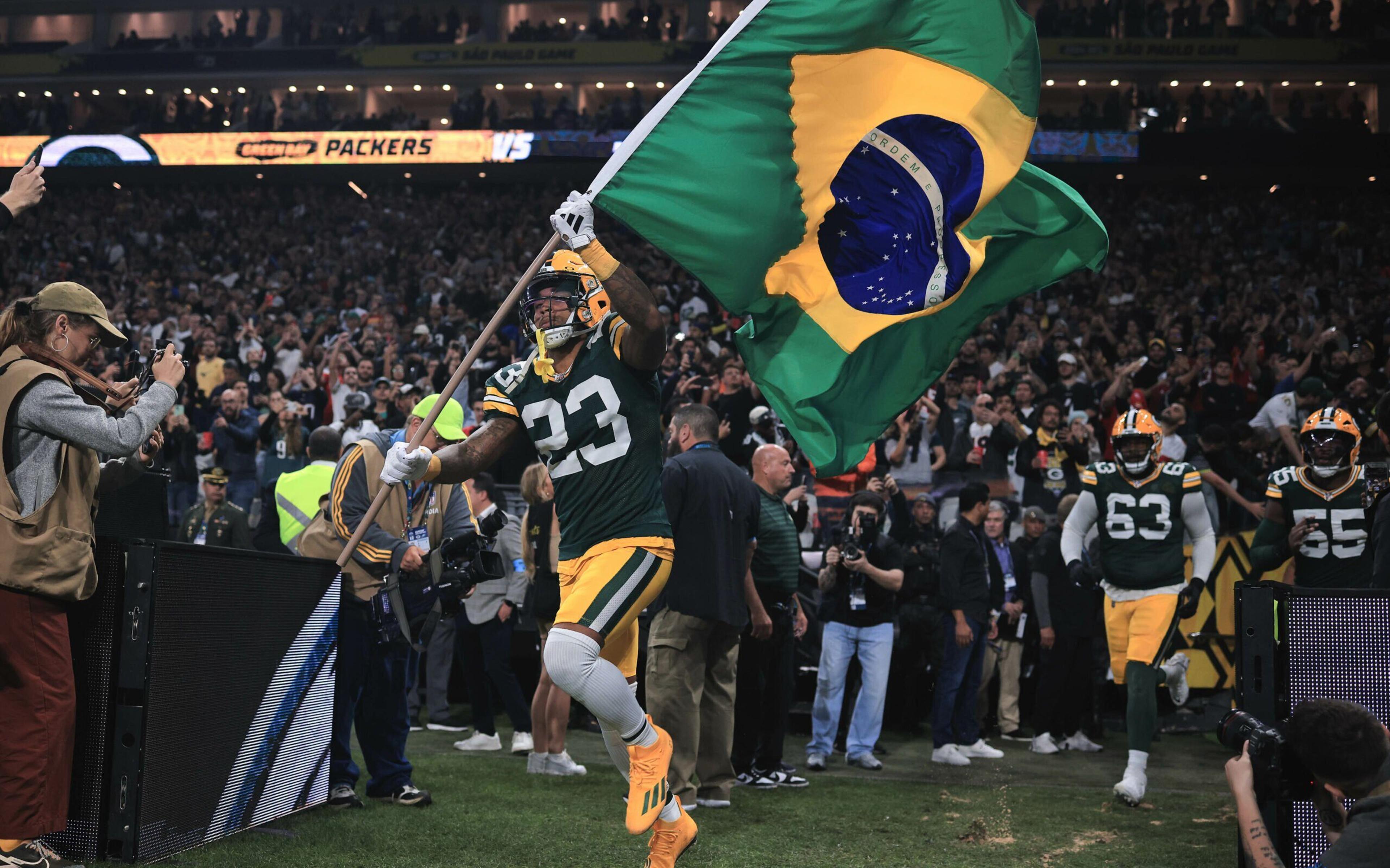 NFL confirma ideia de retornar ao Brasil em 2025 com apenas um jogo