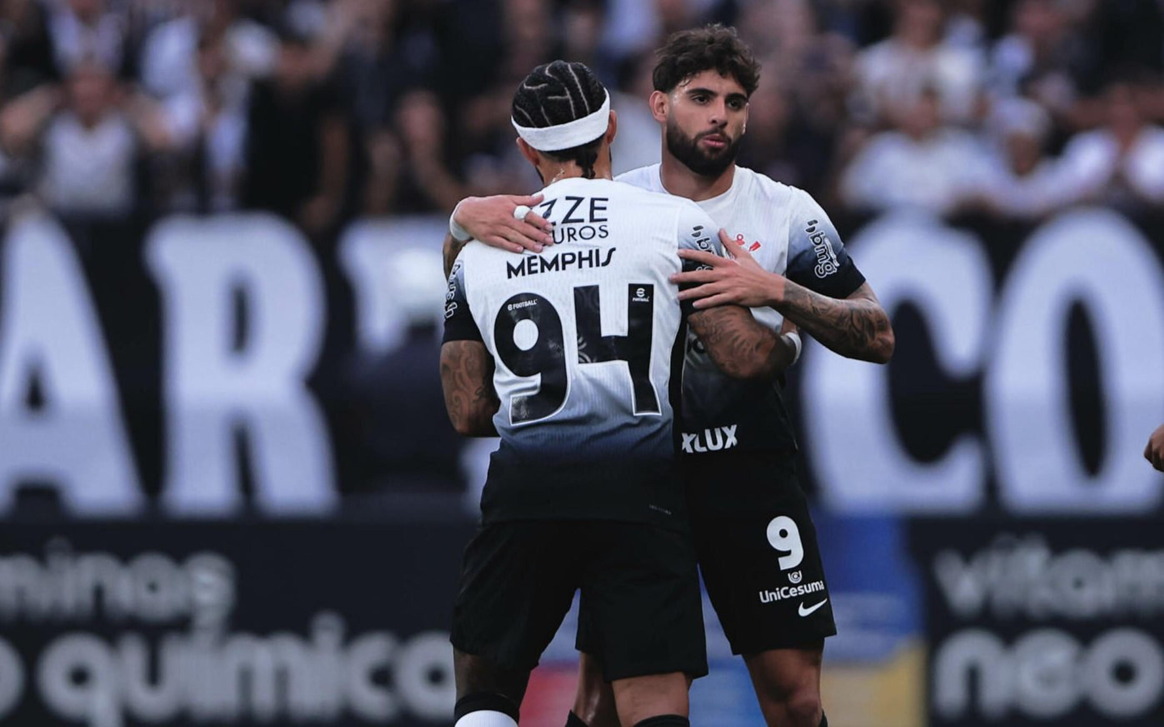 Corinthians aposta em Memphis e Yuri Alberto contra o Athletico-PR