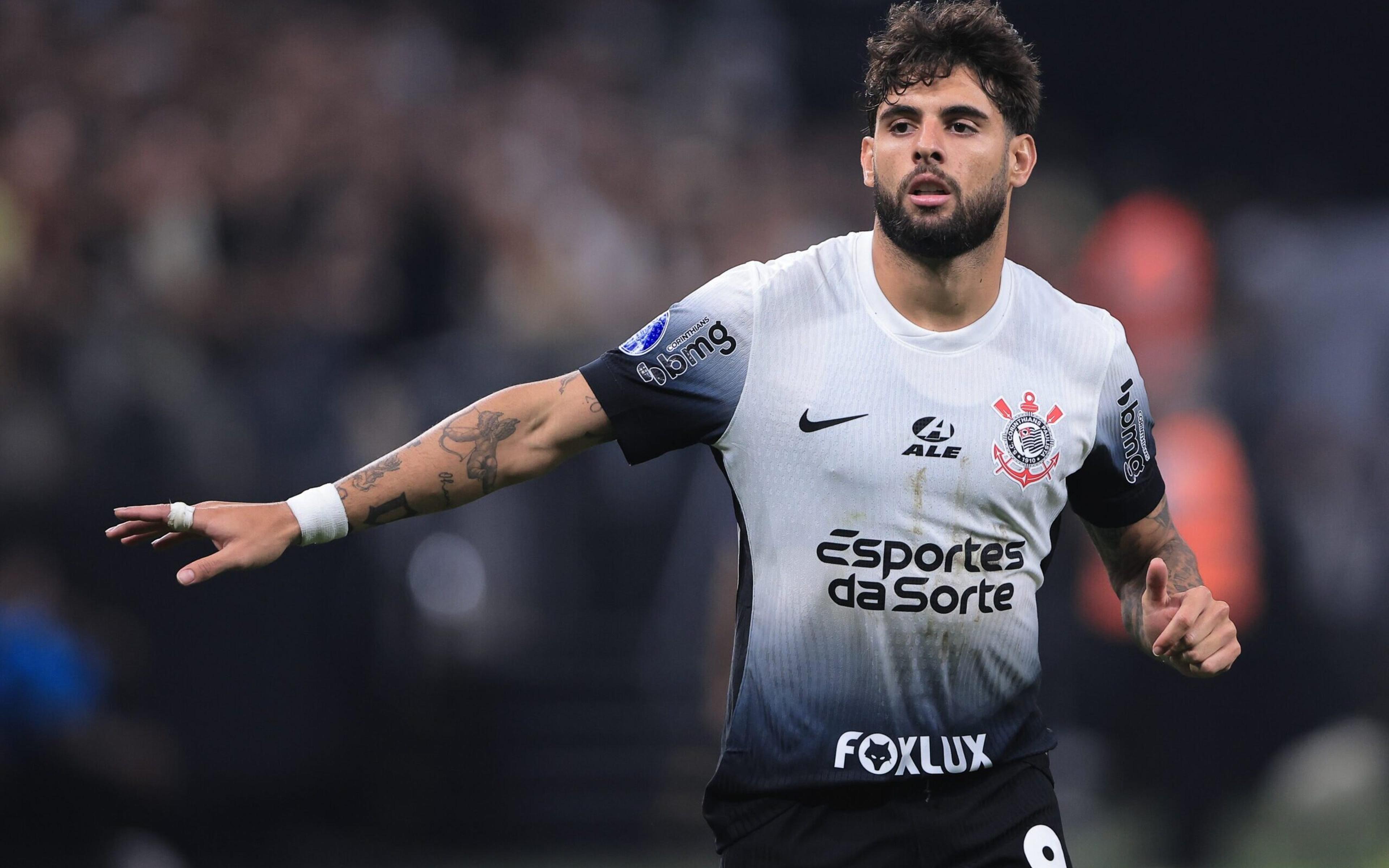 Yuri Alberto, do Corinthians, sobe no ranking de artilharia em 2024; veja lista