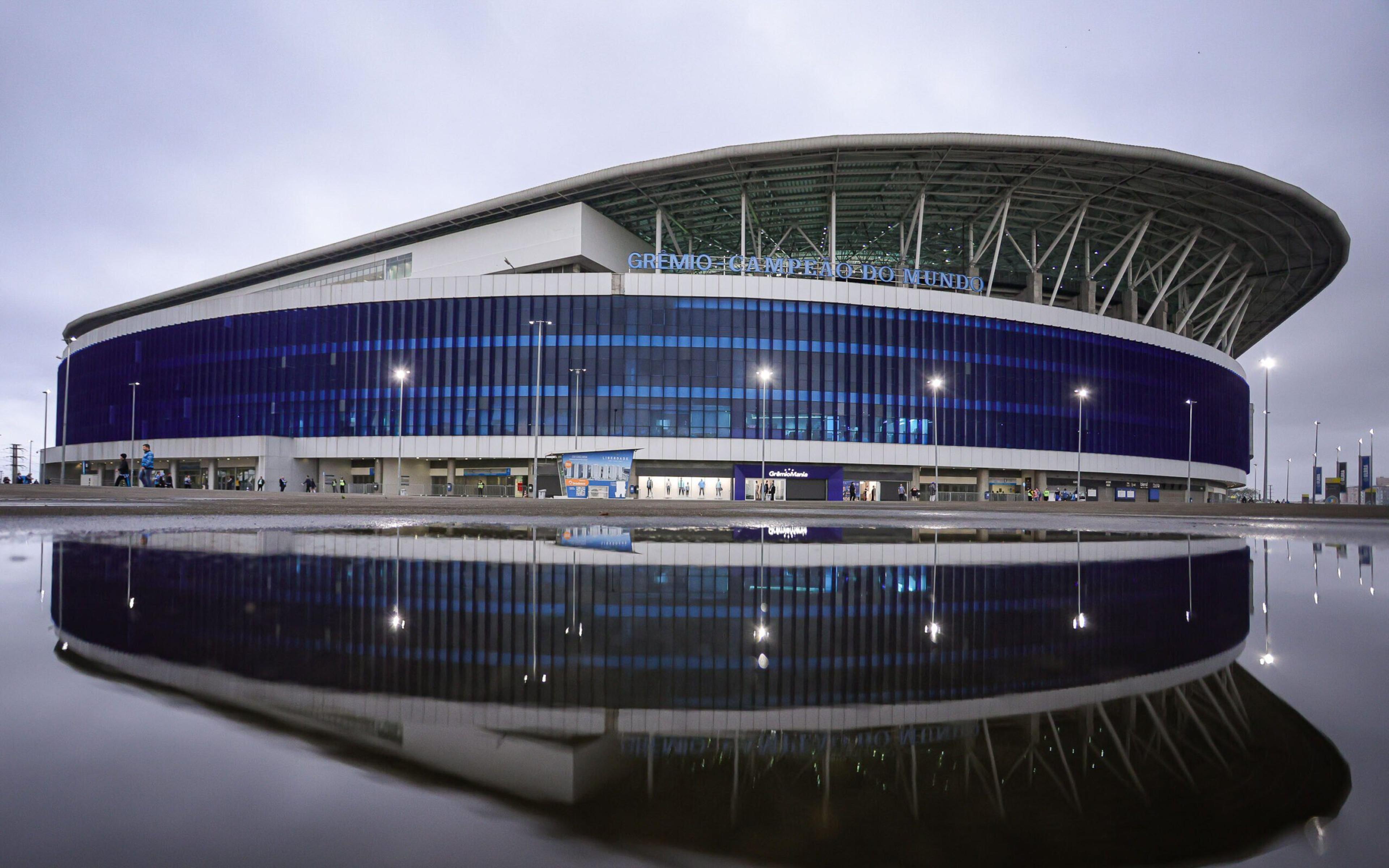 Arena do Grêmio terá capacidade máxima contra o Atlético-GO