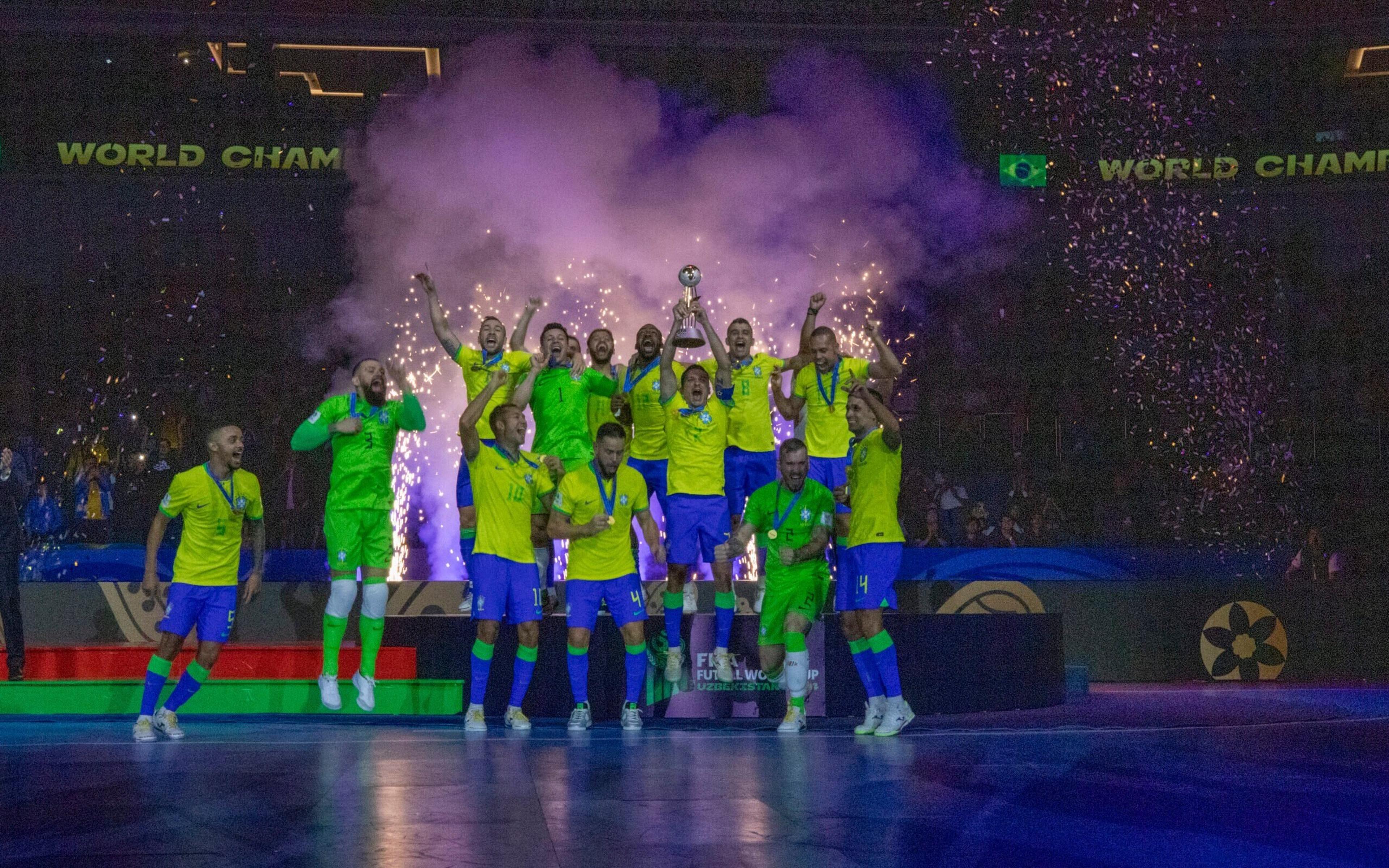 Cazé TV divulga números de audiência da transmissão da Copa do Mundo de Futsal