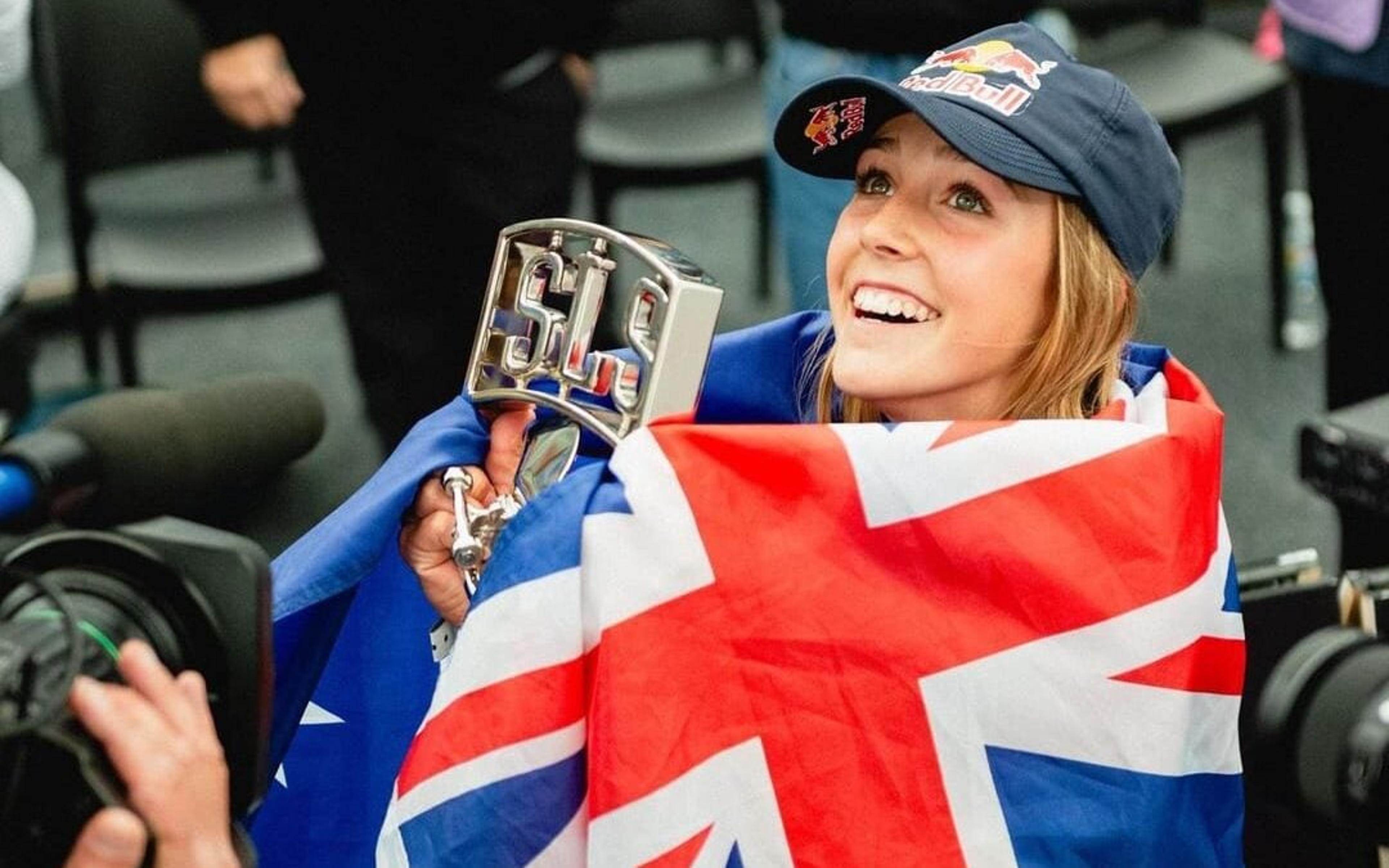 Skate: Chloe Covell é campeã da etapa da SLS Sydney; Rayssa Leal fica em quarto