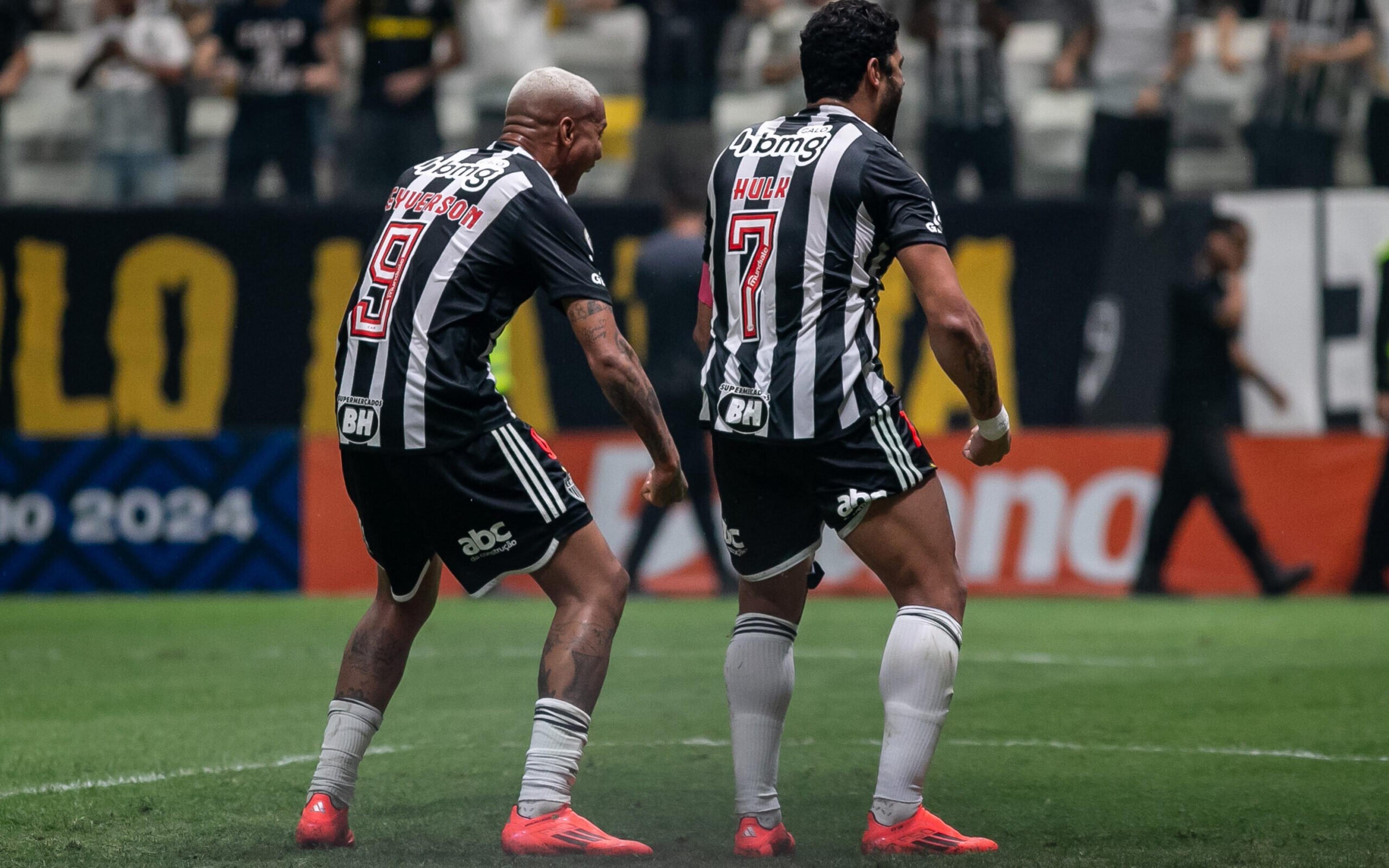 Hulk e Deyverson dão vitória ao Atlético-MG sobre o Grêmio