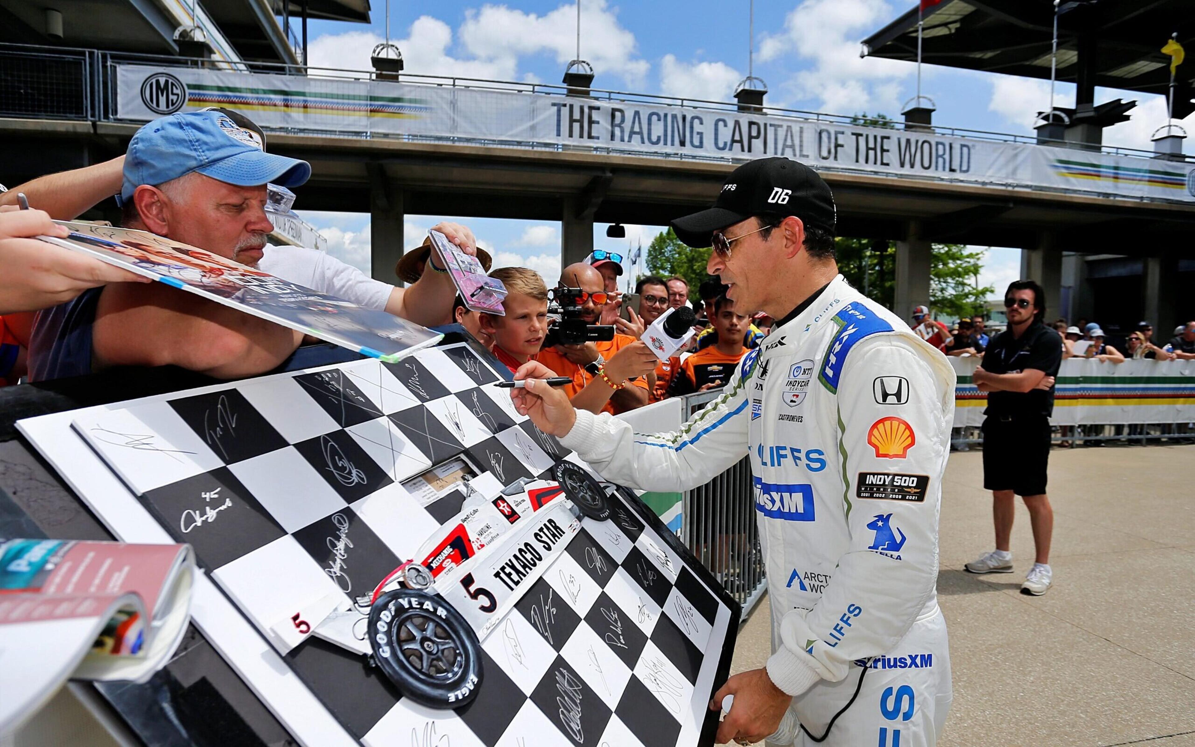 Papo com Helio Castroneves: de volta ao oval de Indianapolis